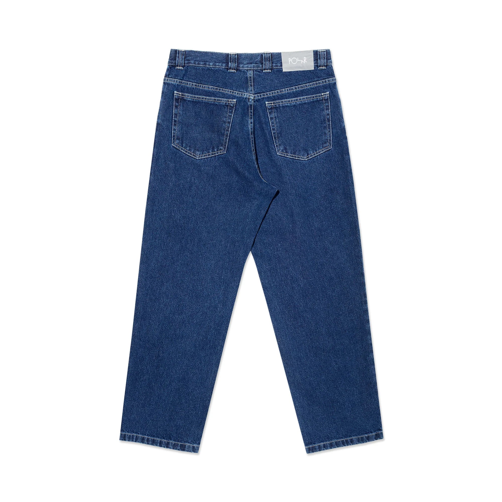 93 Pants - Dark Blue w/ White Stitching - Image 2