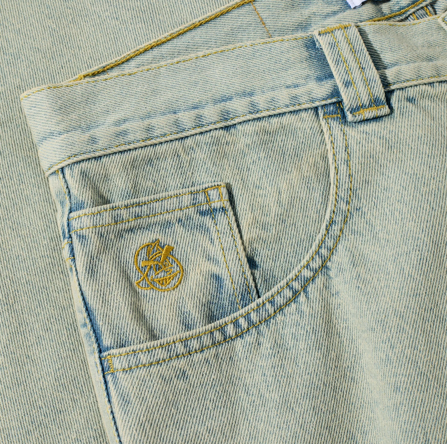 93 Pants - Dirty Light Blue - Image 4