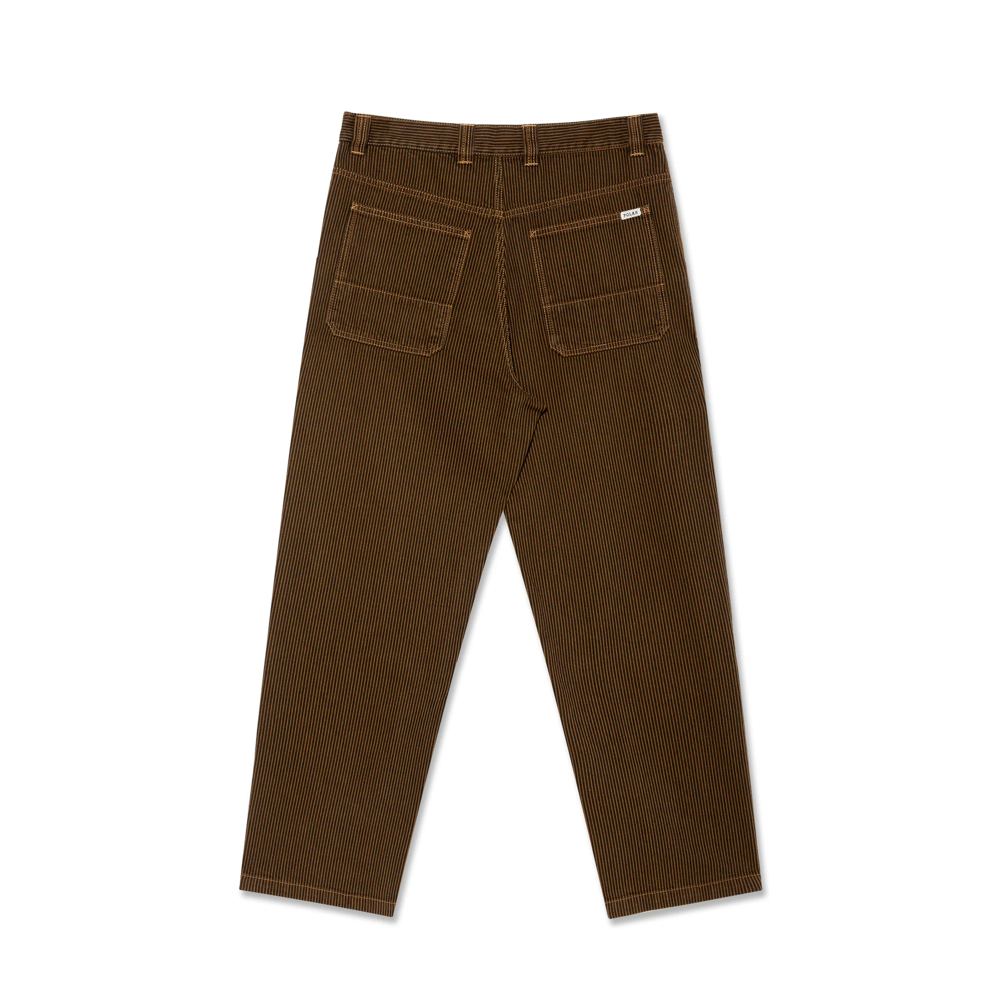 93 Work Pants | Hickory Stripe - Rust - Image 2