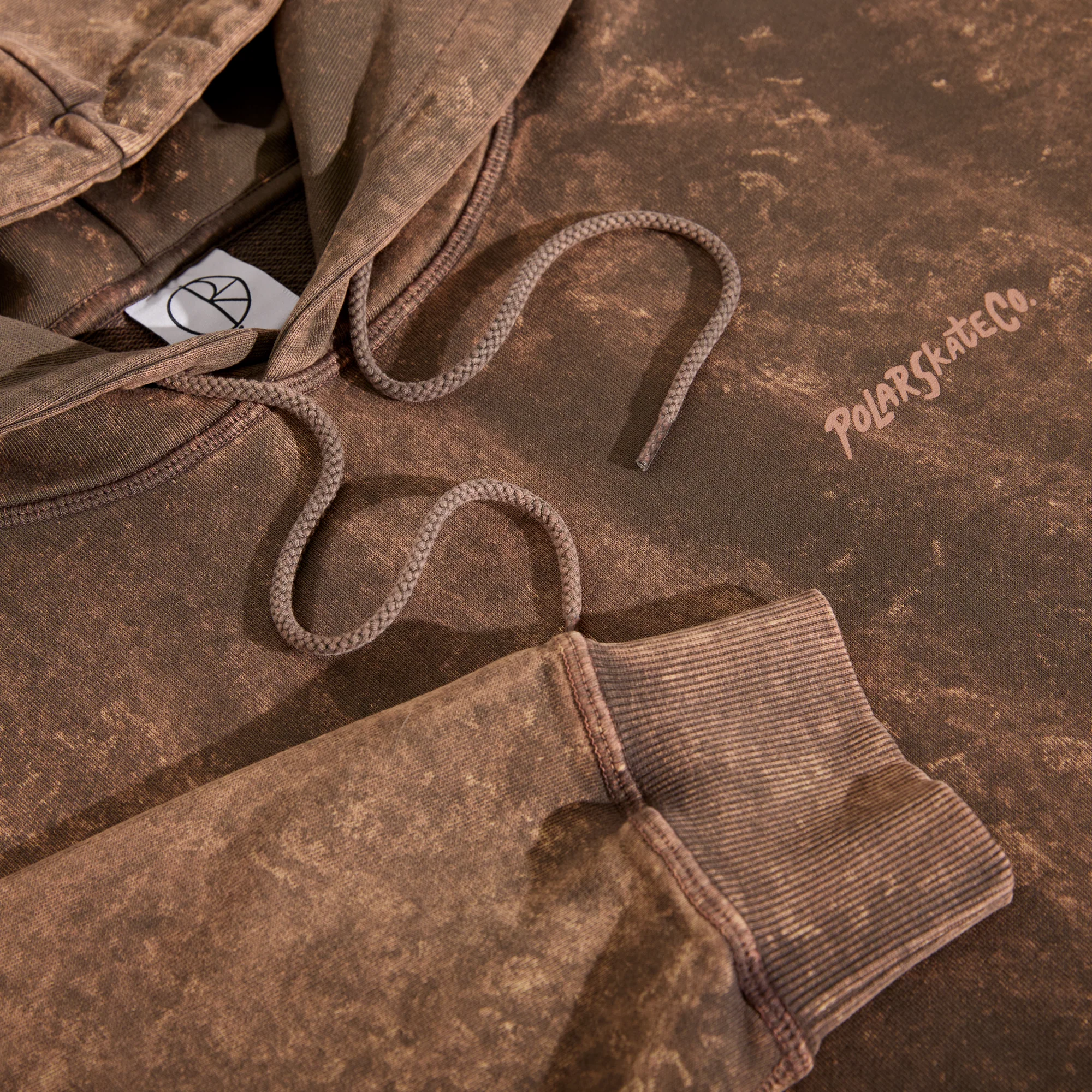 Acid Frank Hoodie | Surf Logo - Brown - Image 3