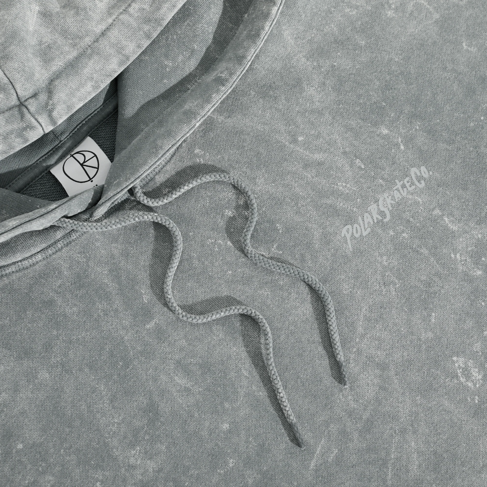 Acid Frank Hoodie | Surf Logo - Grey - Image 3