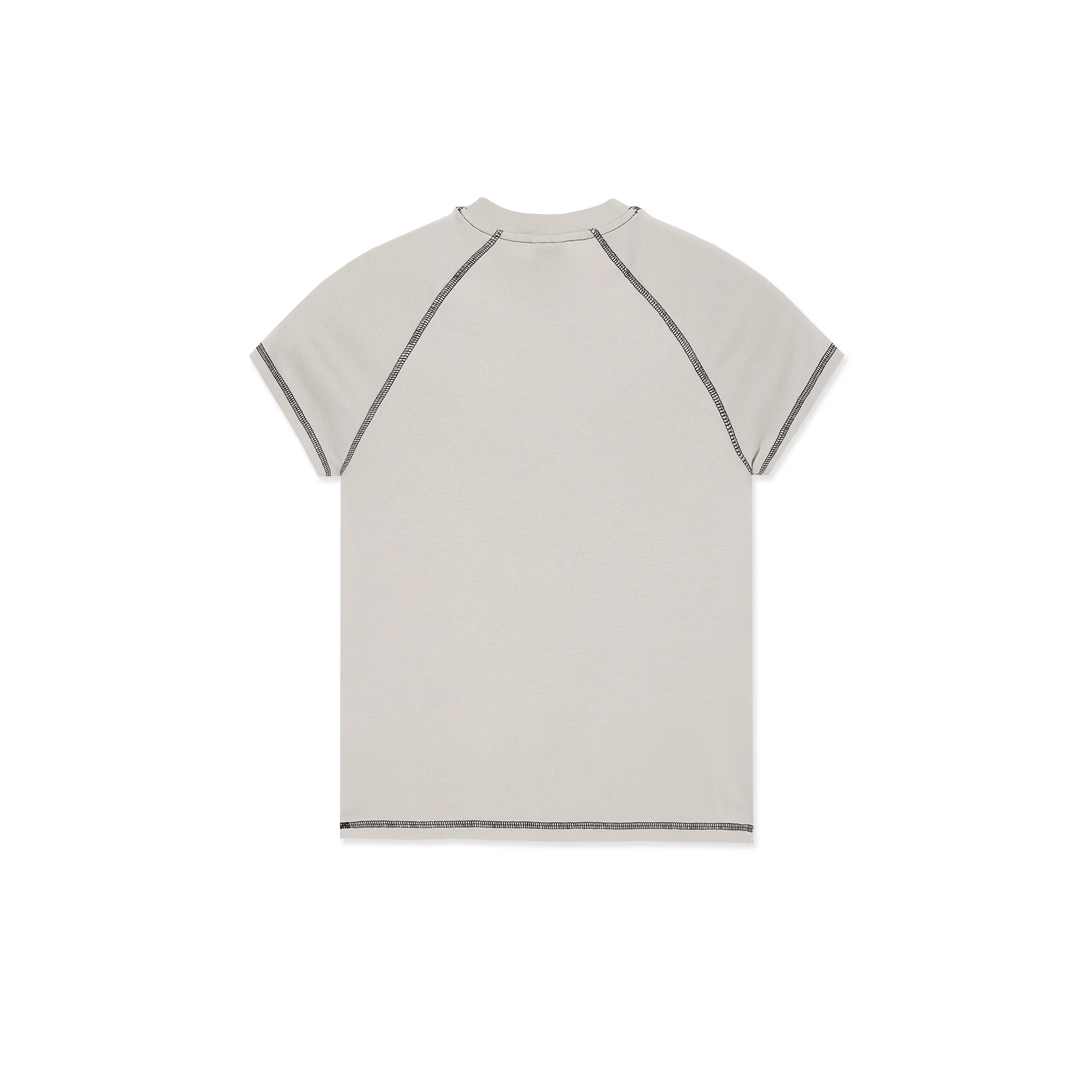 Baby Tee | Script Logo - Grey/Black - Image 2