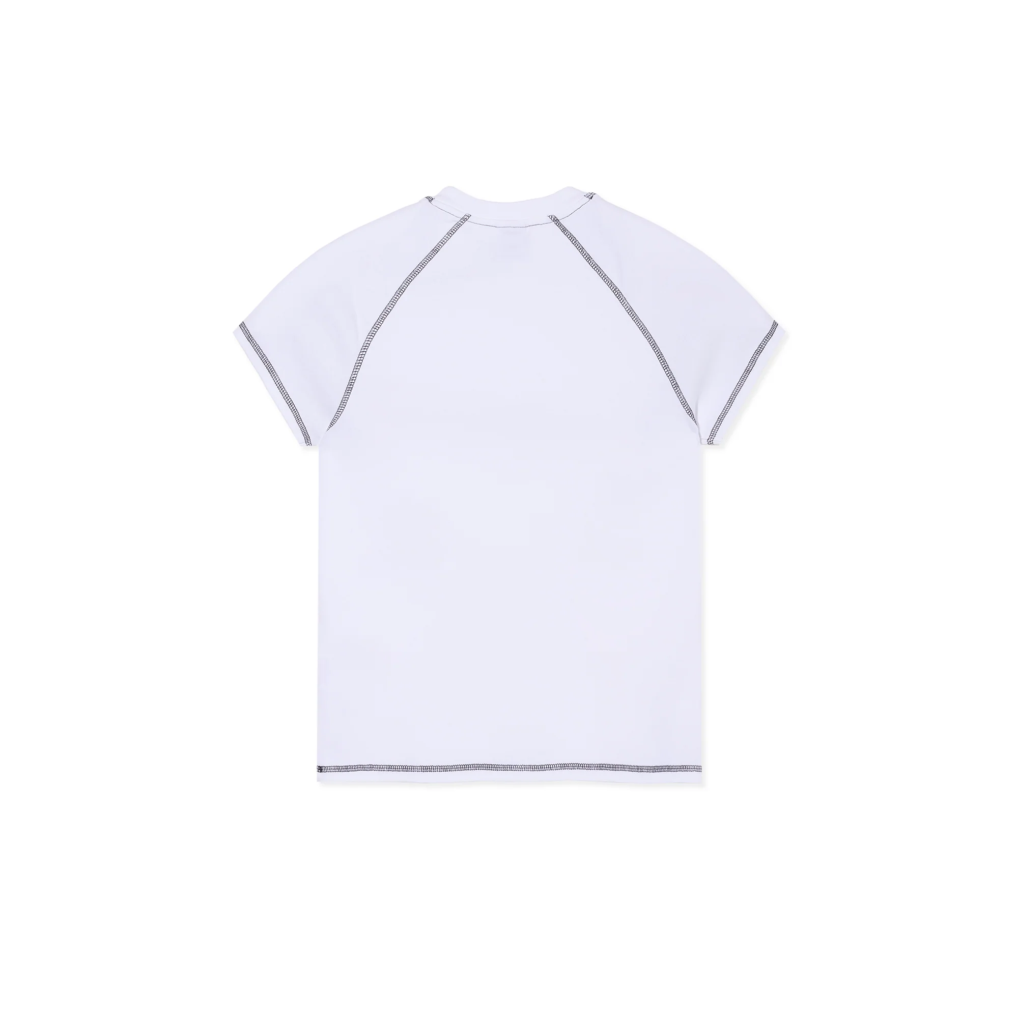 Baby Tee | Script Logo - White/Graphite - Image 2