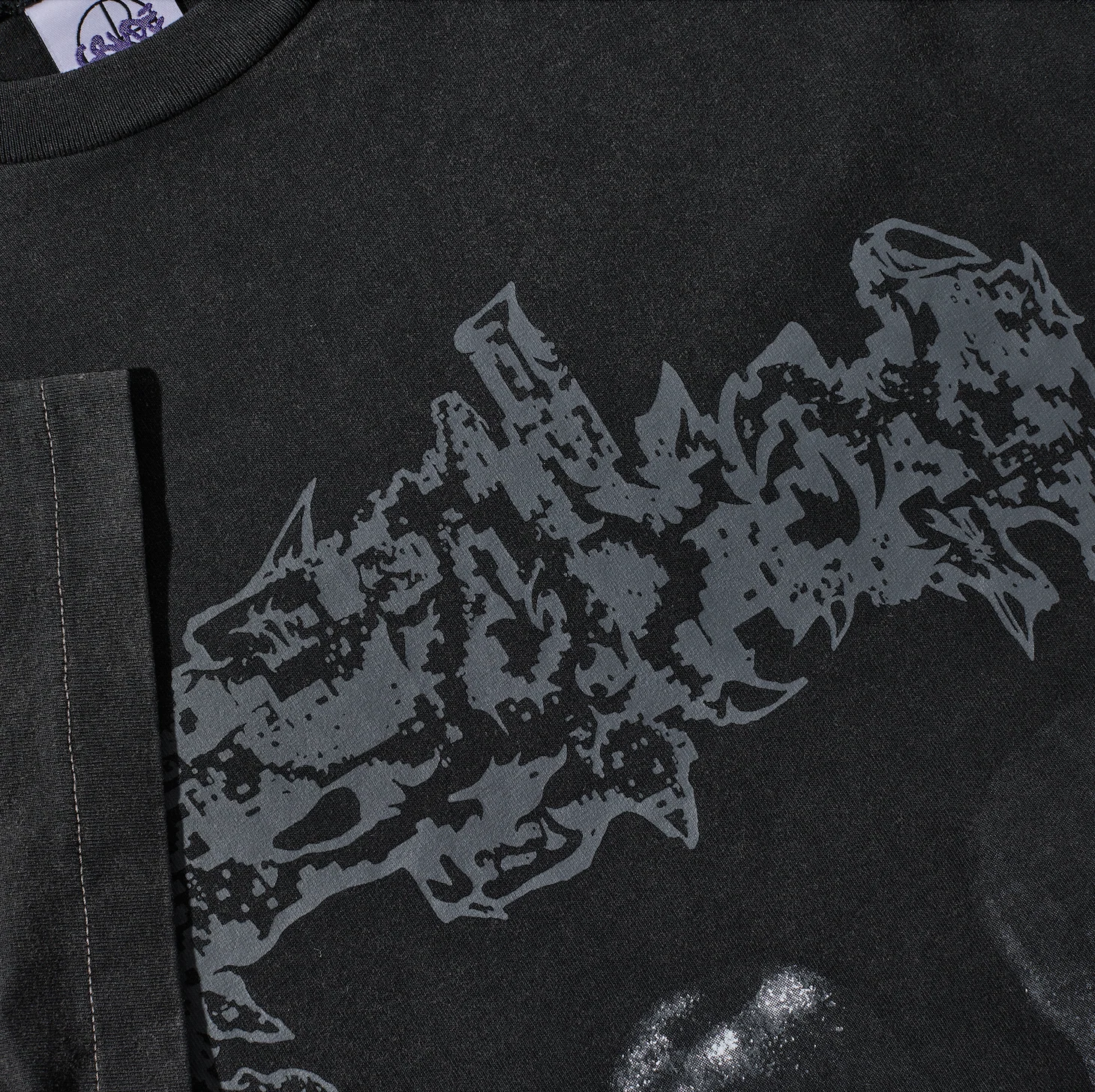 Band Tee | Overhead - Silver Black - Image 3