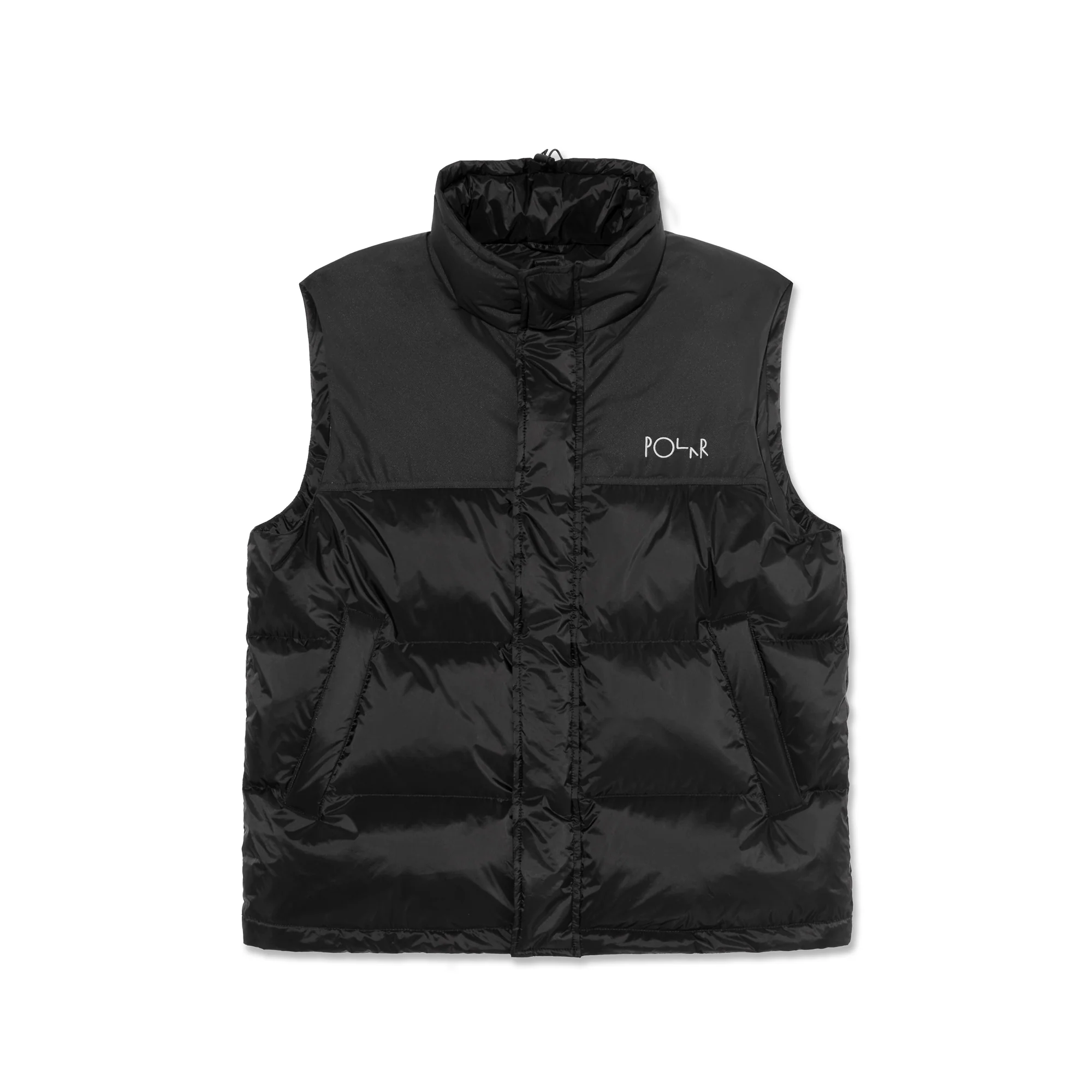 Basic Puffer Vest - Black