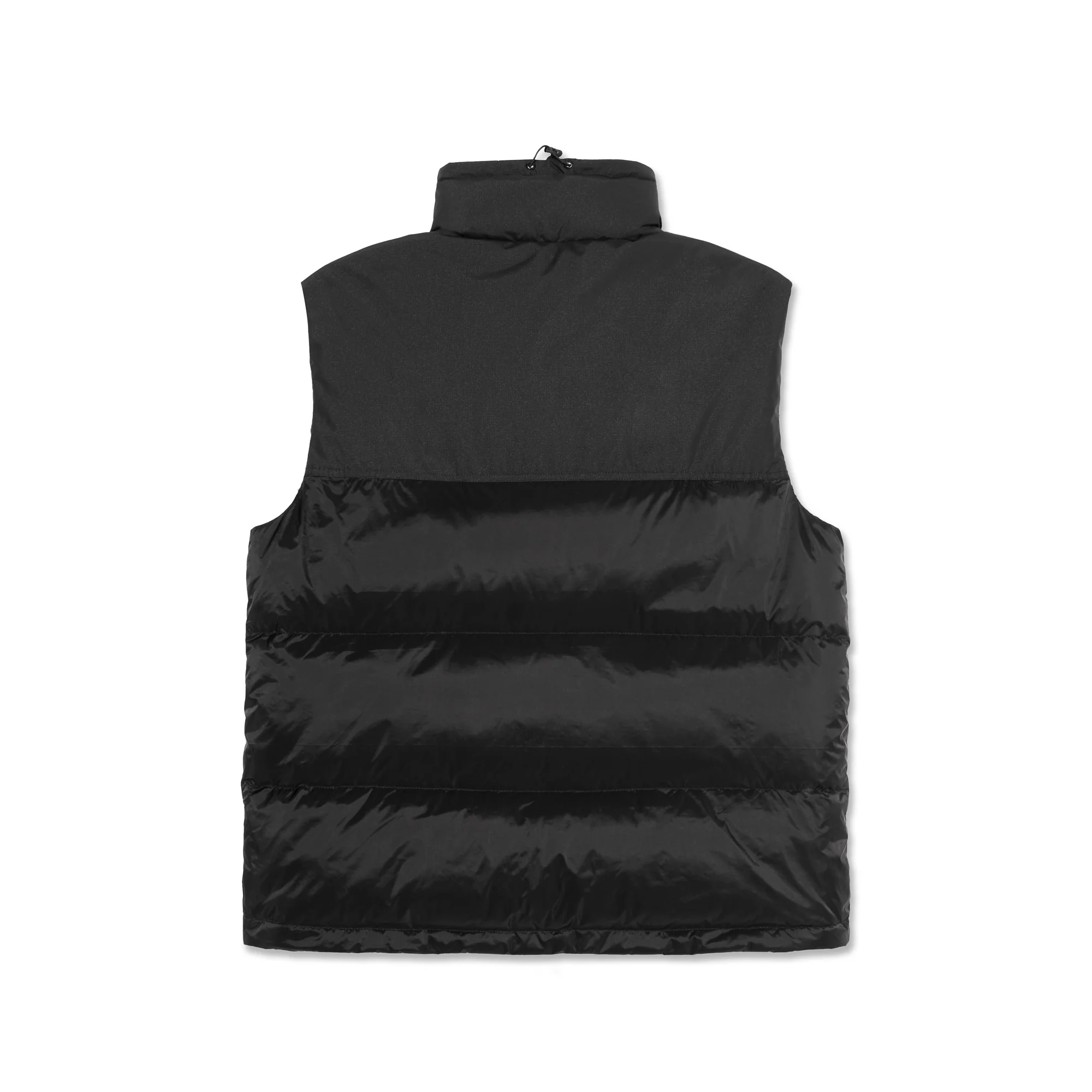 Basic Puffer Vest - Black - Image 3