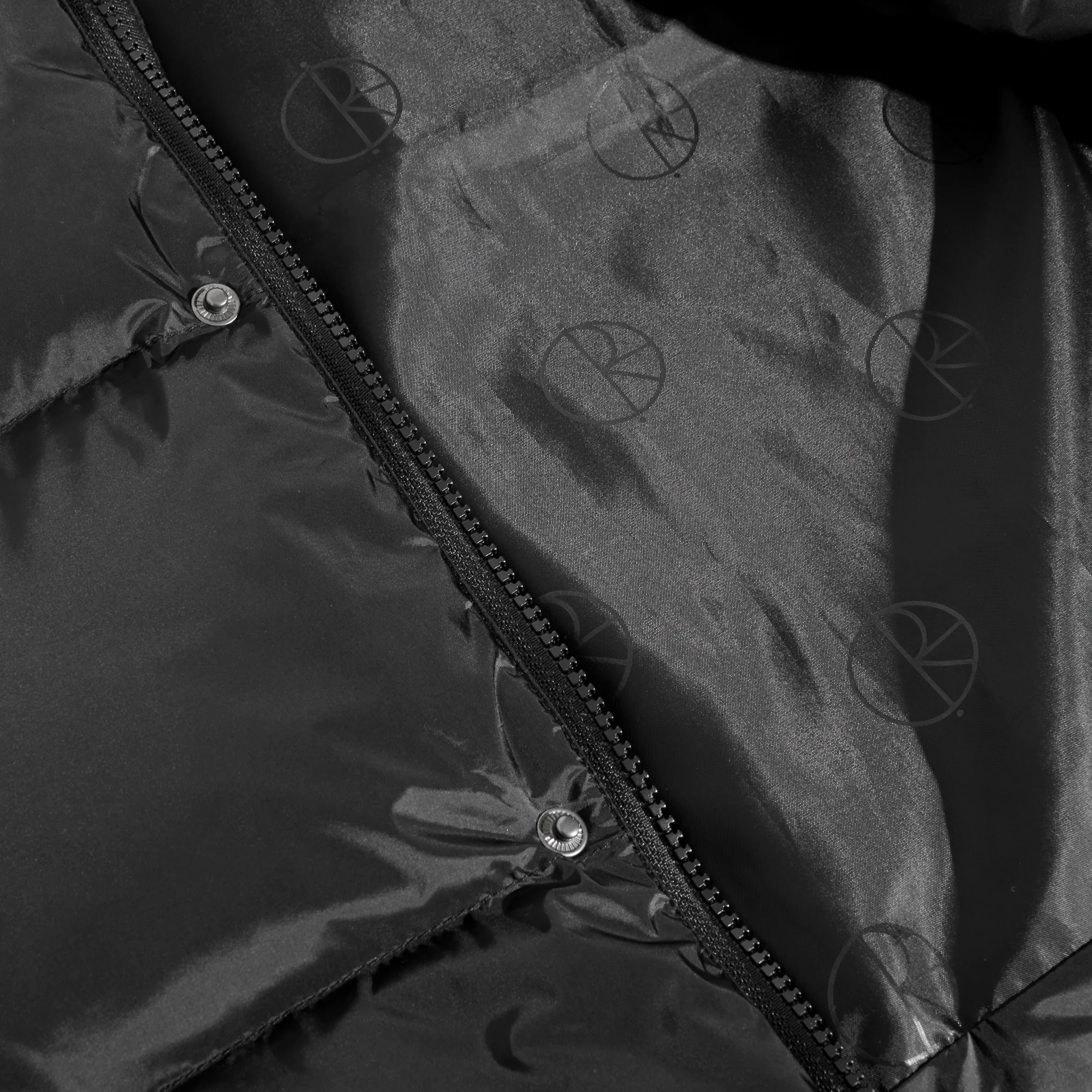 Basic Puffer Vest - Black - Image 5
