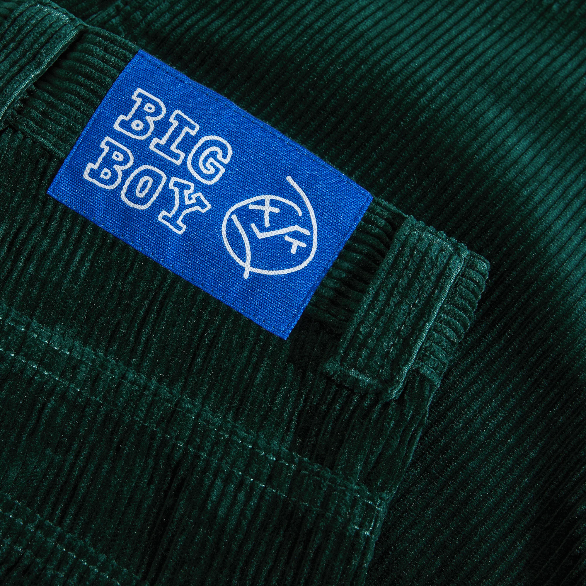 Big Boy Pants | Cord - Dark Emerald - Image 5