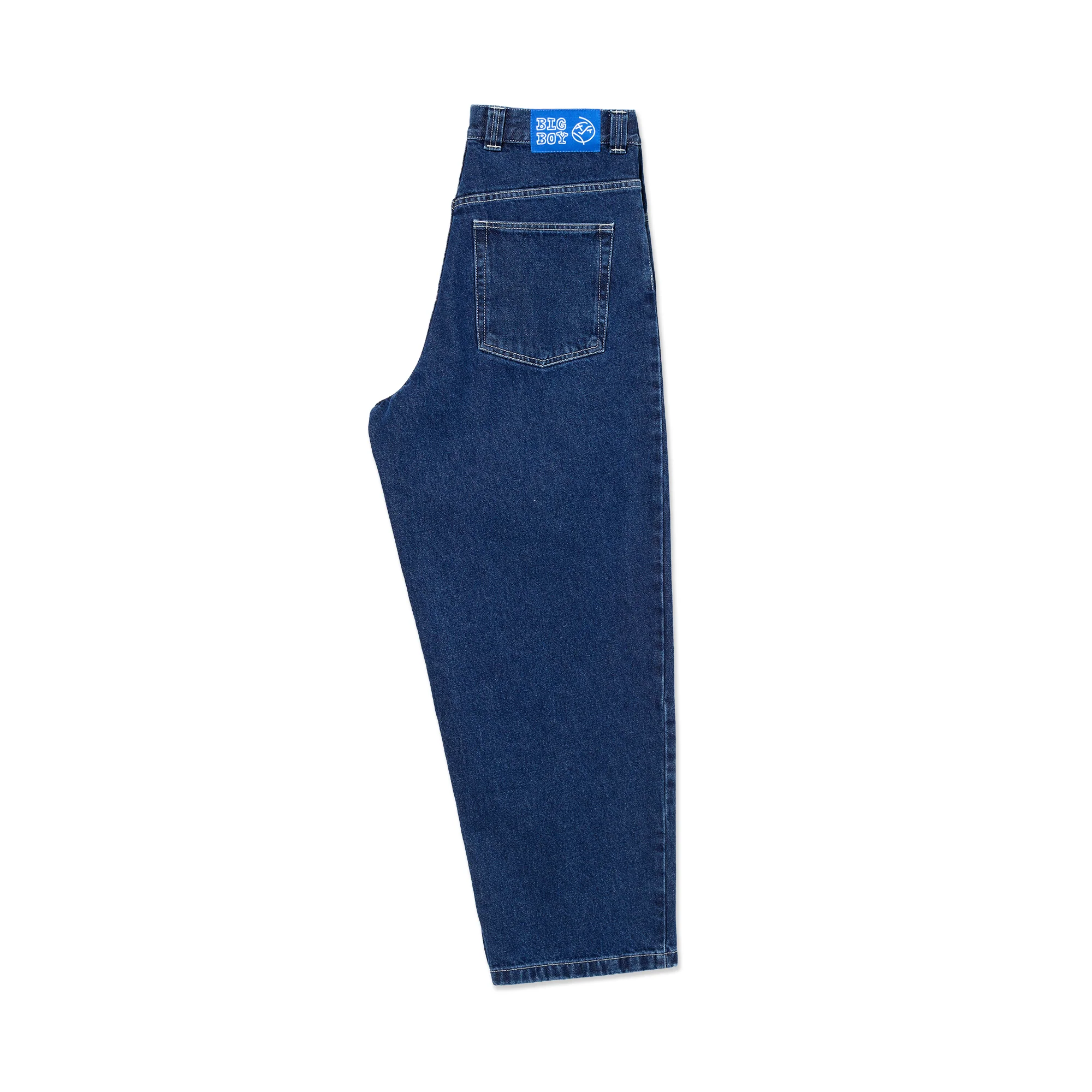 Big Boy Pants - Dark Blue w/ White Stitching - Image 3