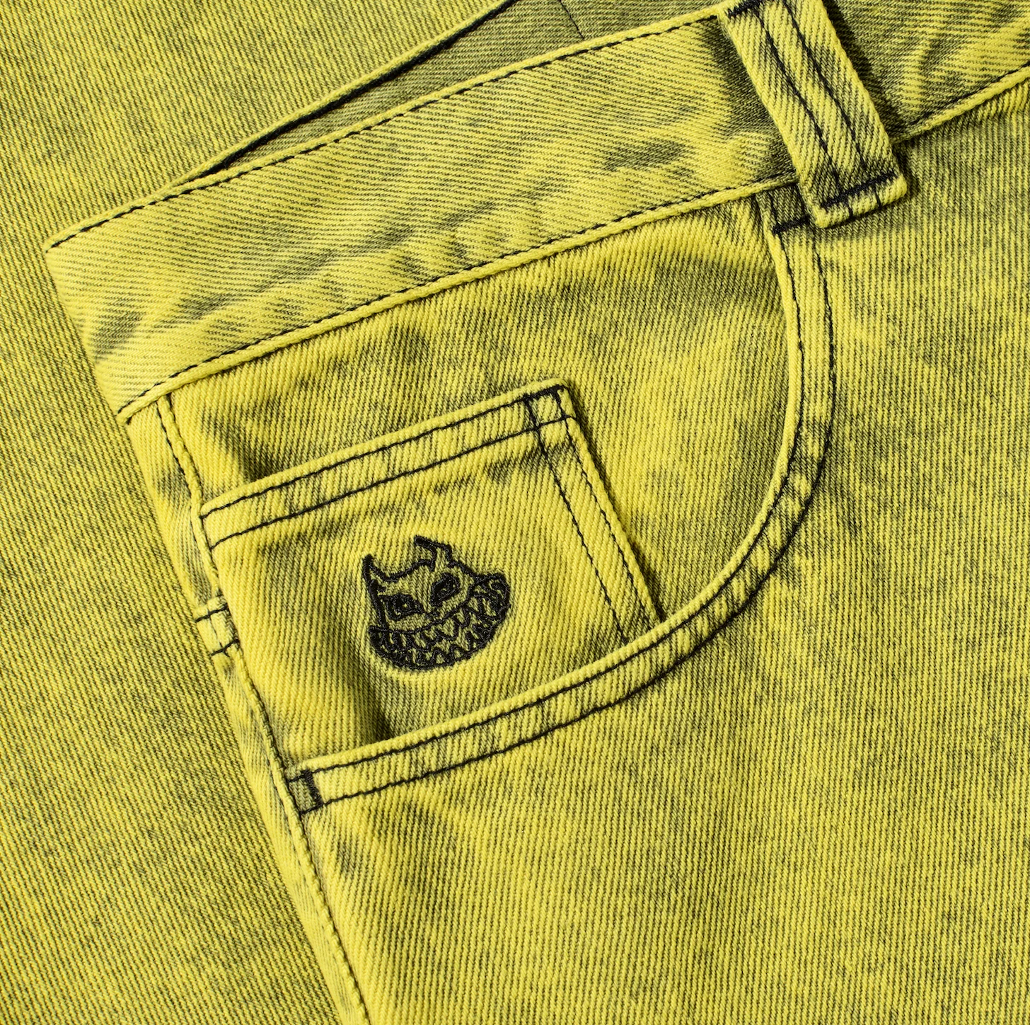 Big Boy Pants | Demon Child - Lemon Black - Image 4