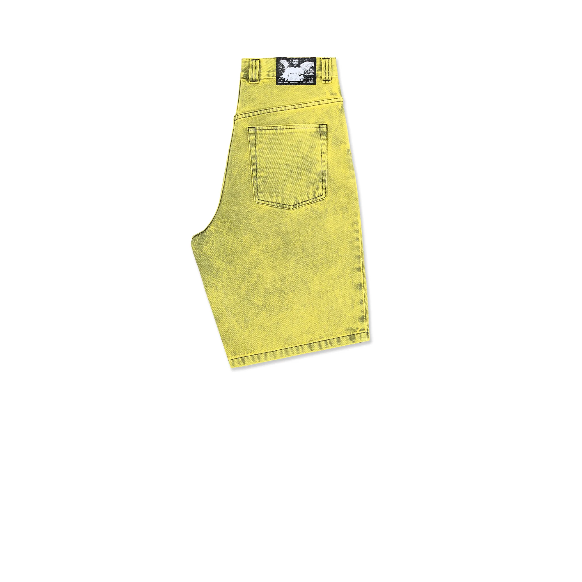 Big Boy Shorts | Angel Child - Lemon Black - Image 3