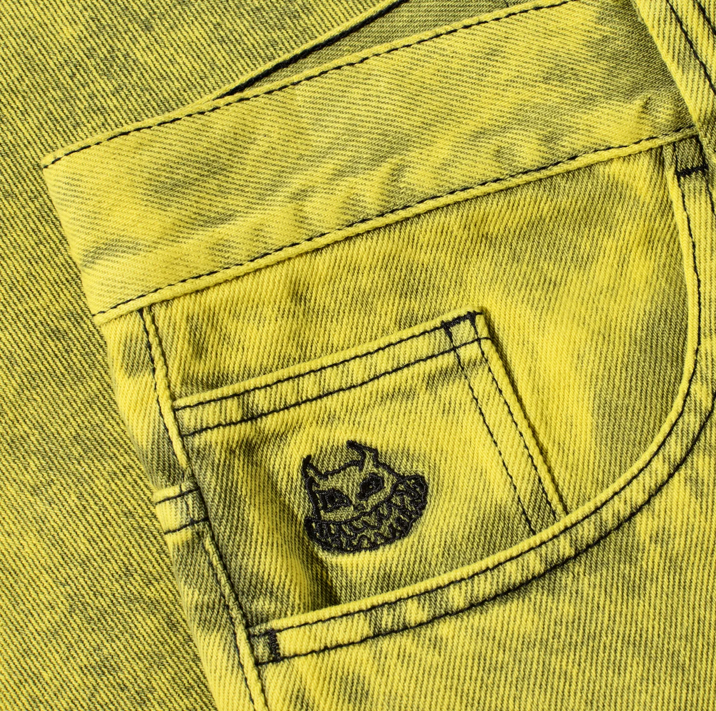 Big Boy Shorts | Angel Child - Lemon Black - Image 4