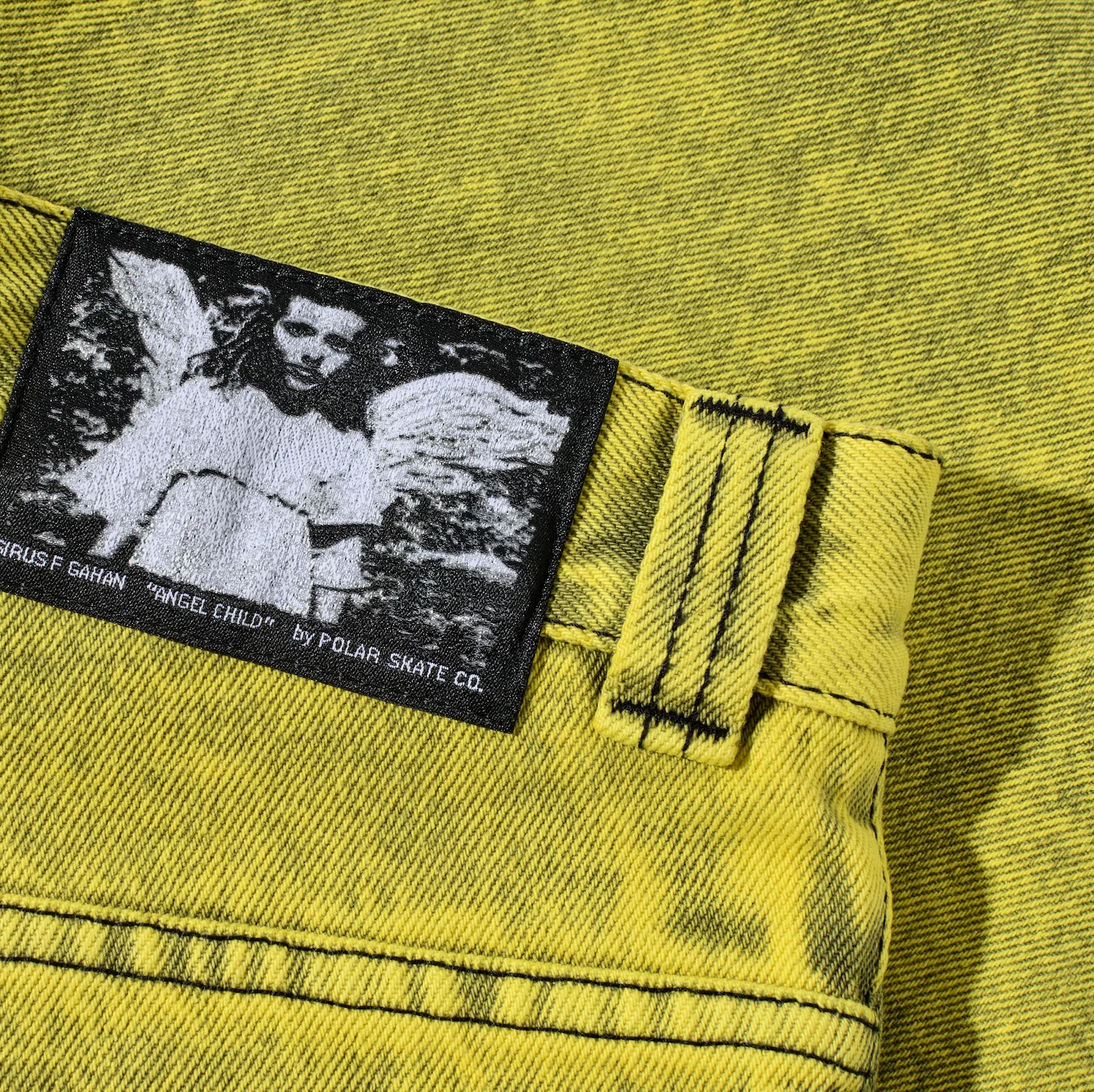 Big Boy Shorts | Angel Child - Lemon Black - Image 5