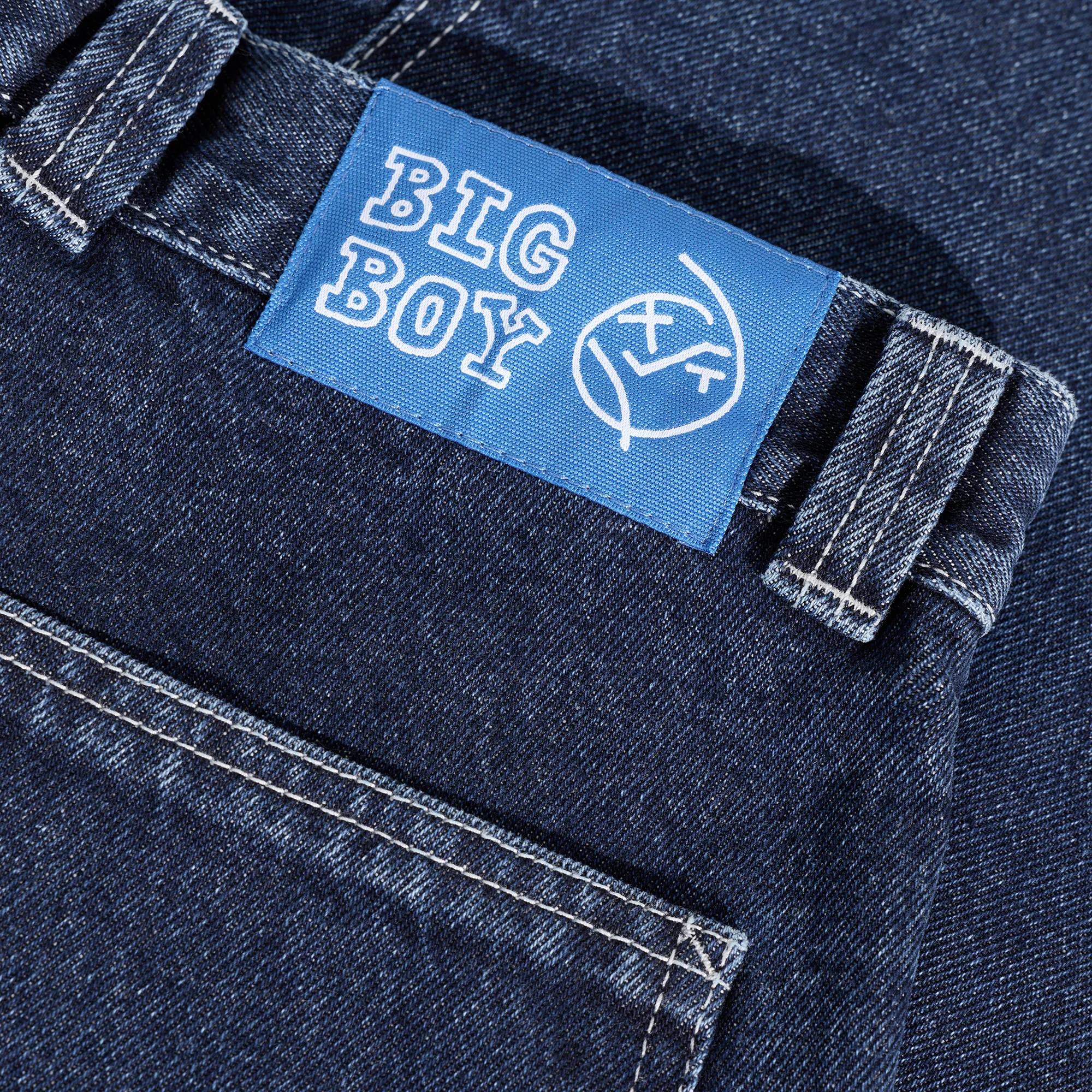 Big Boy Work Pants | Chaps - Indigo - Image 4