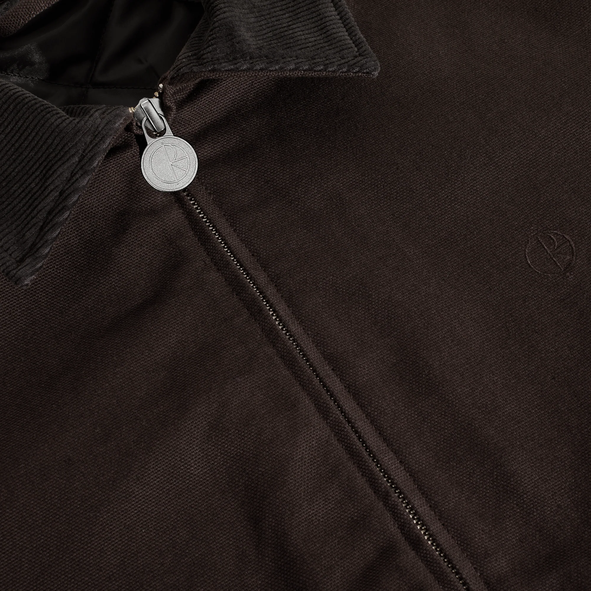 Cliff Jacket With Quilted Lining - Chocolate - Image 4