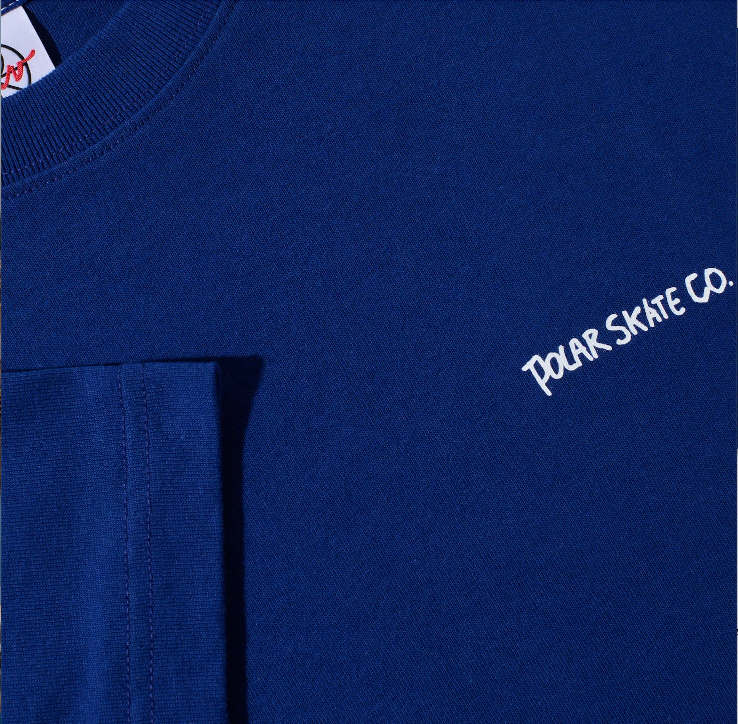 Contrast Tee | Doodle - Ultramarine/White - Image 3