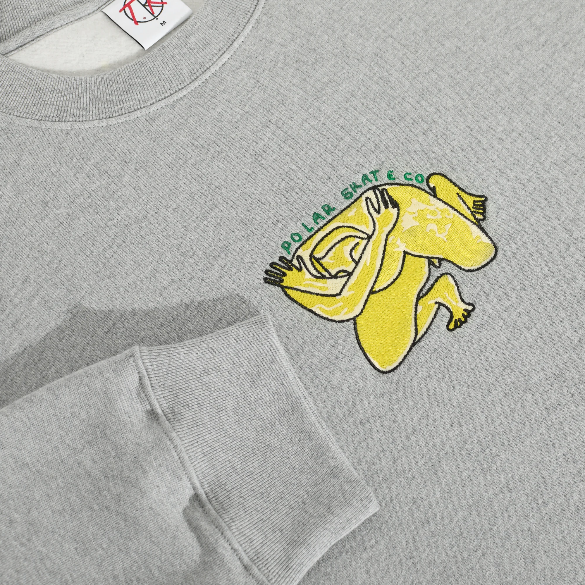 Dave Crewneck | Shy Bow - Heather Grey - Image 3