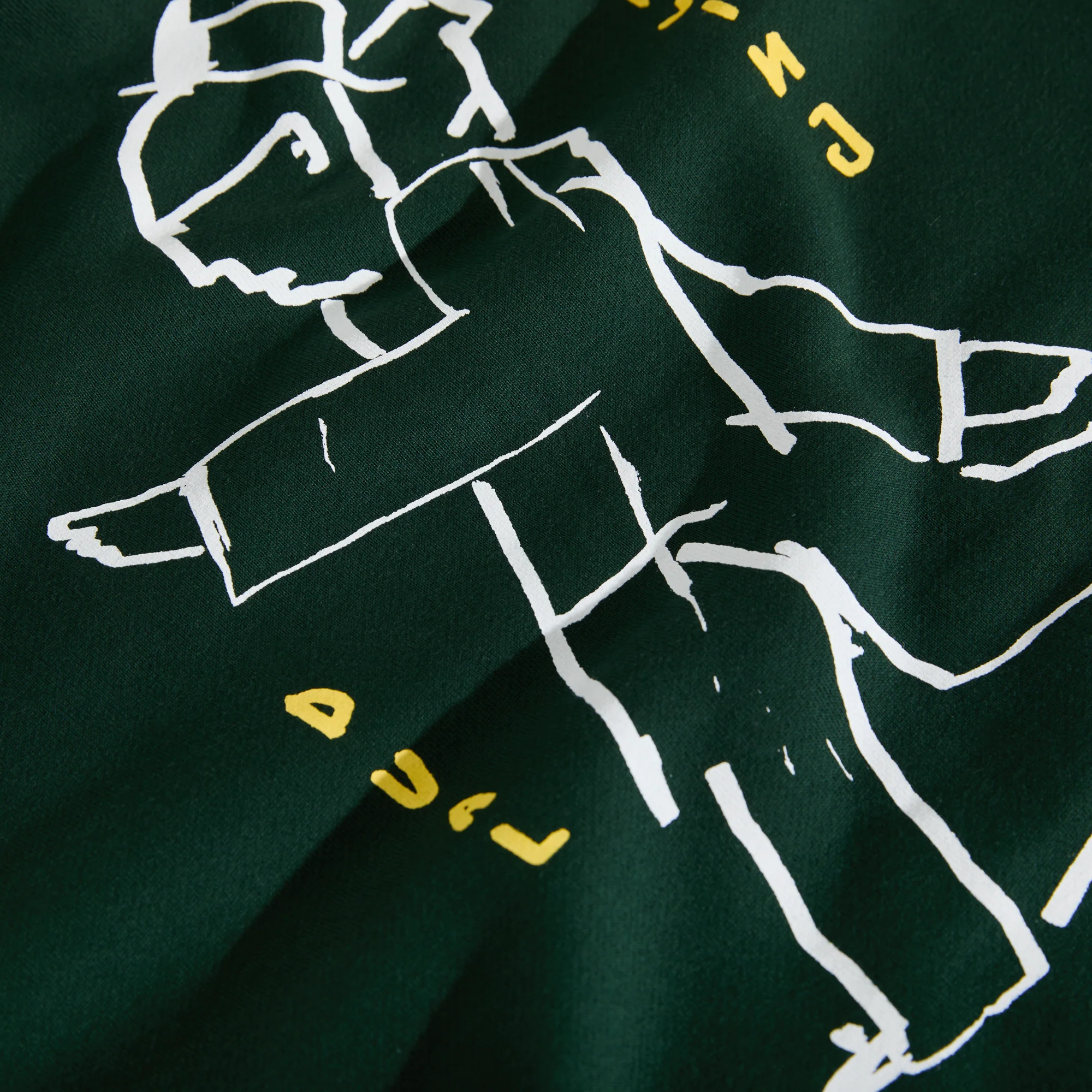Dave Hoodie | Dual Living - Dark Green - Image 4