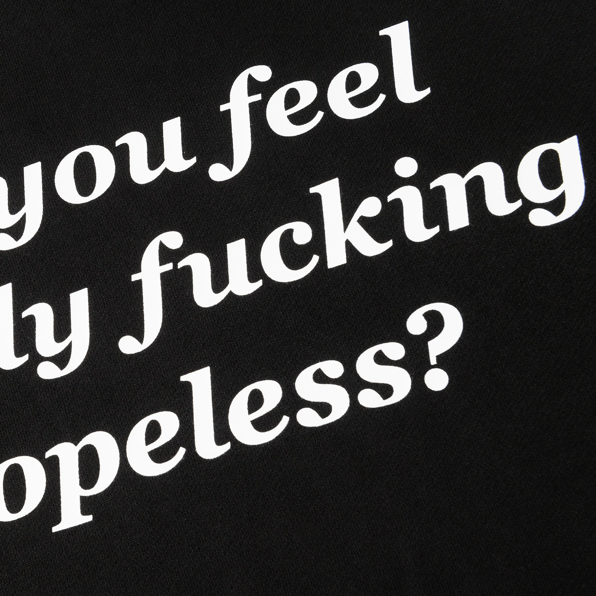 Dave Hoodie | Hopeless - Black - Image 4
