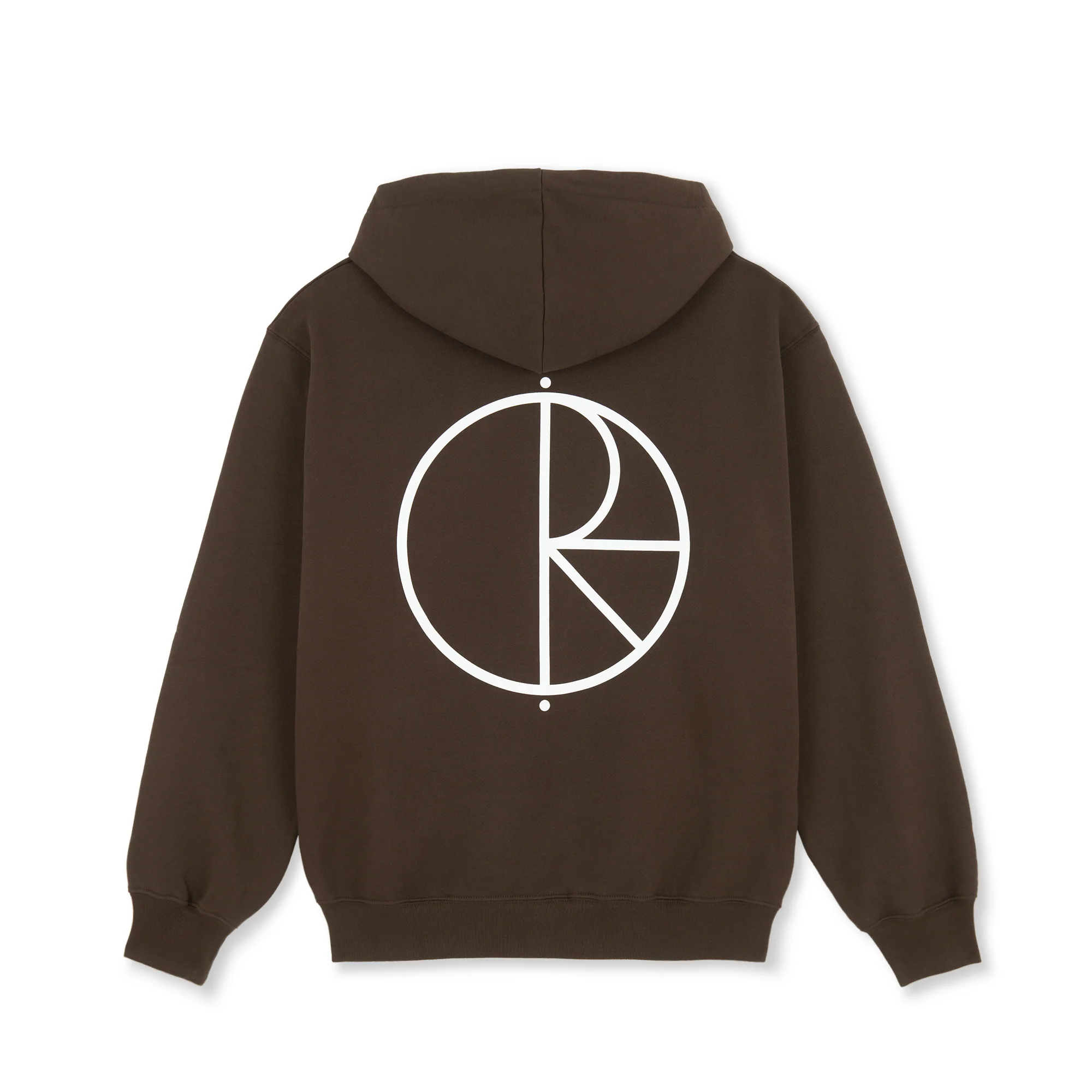 Dave Hoodie | Stroke Logo - Chocolate - Image 2