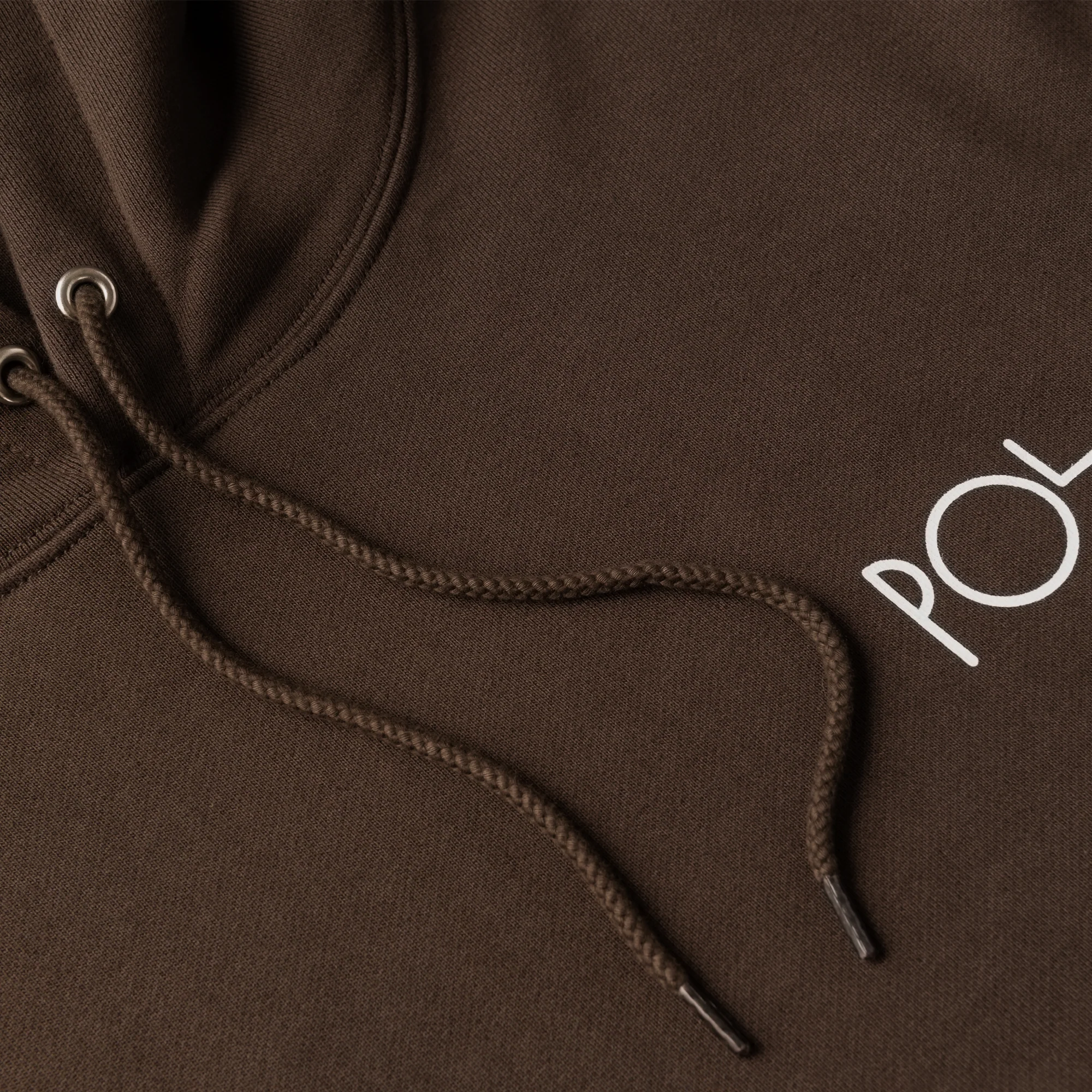 Dave Hoodie | Stroke Logo - Chocolate - Image 3