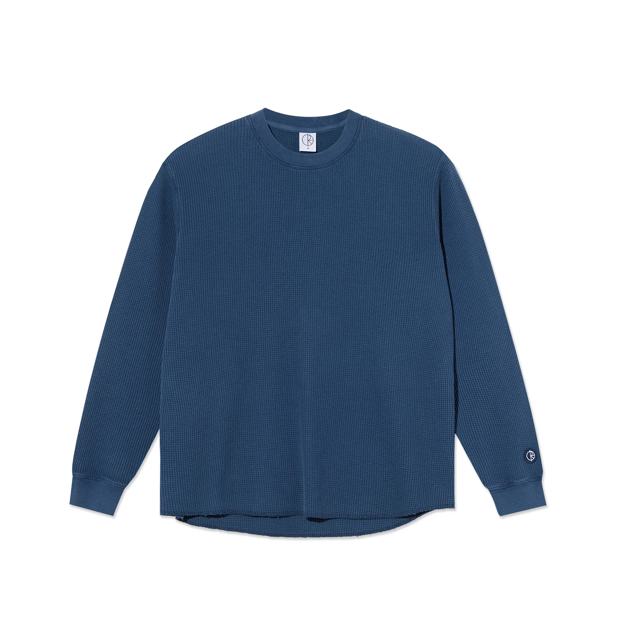 Dylan LS Tee | Waffle - Space Blue