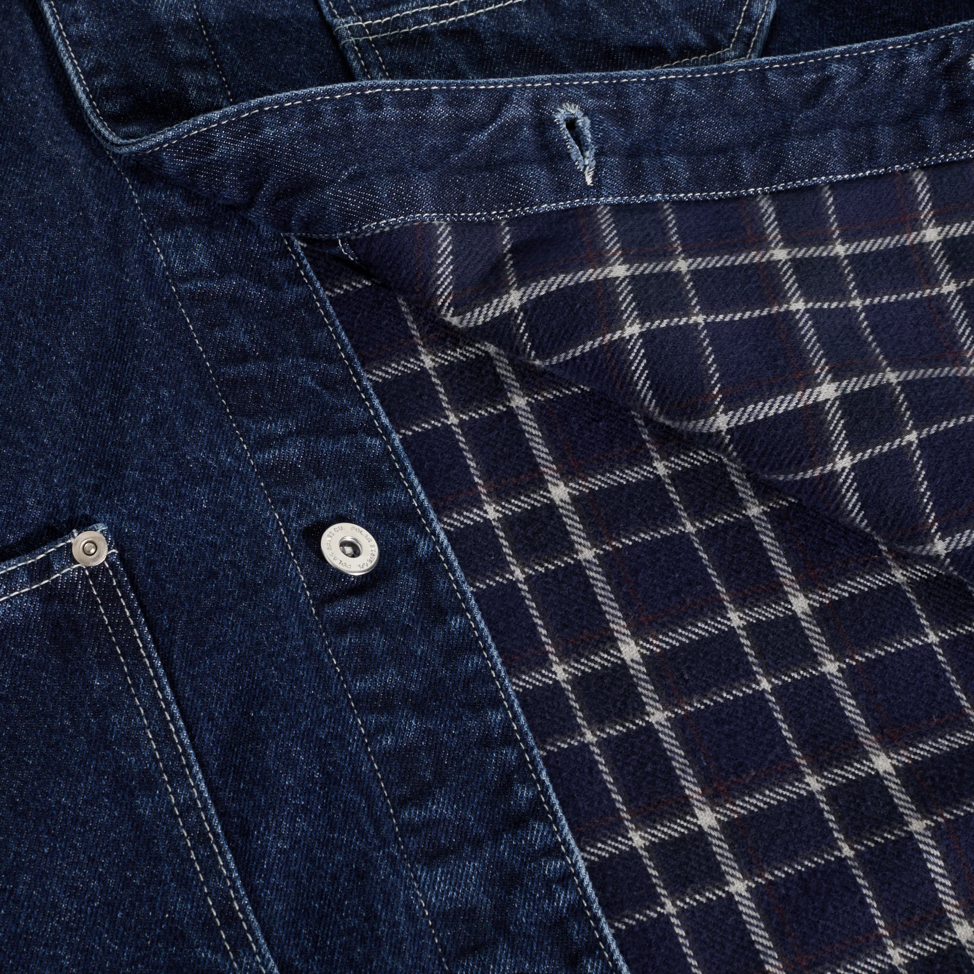 Ezra Jacket With Flannel Lining | Indigo - Image 4