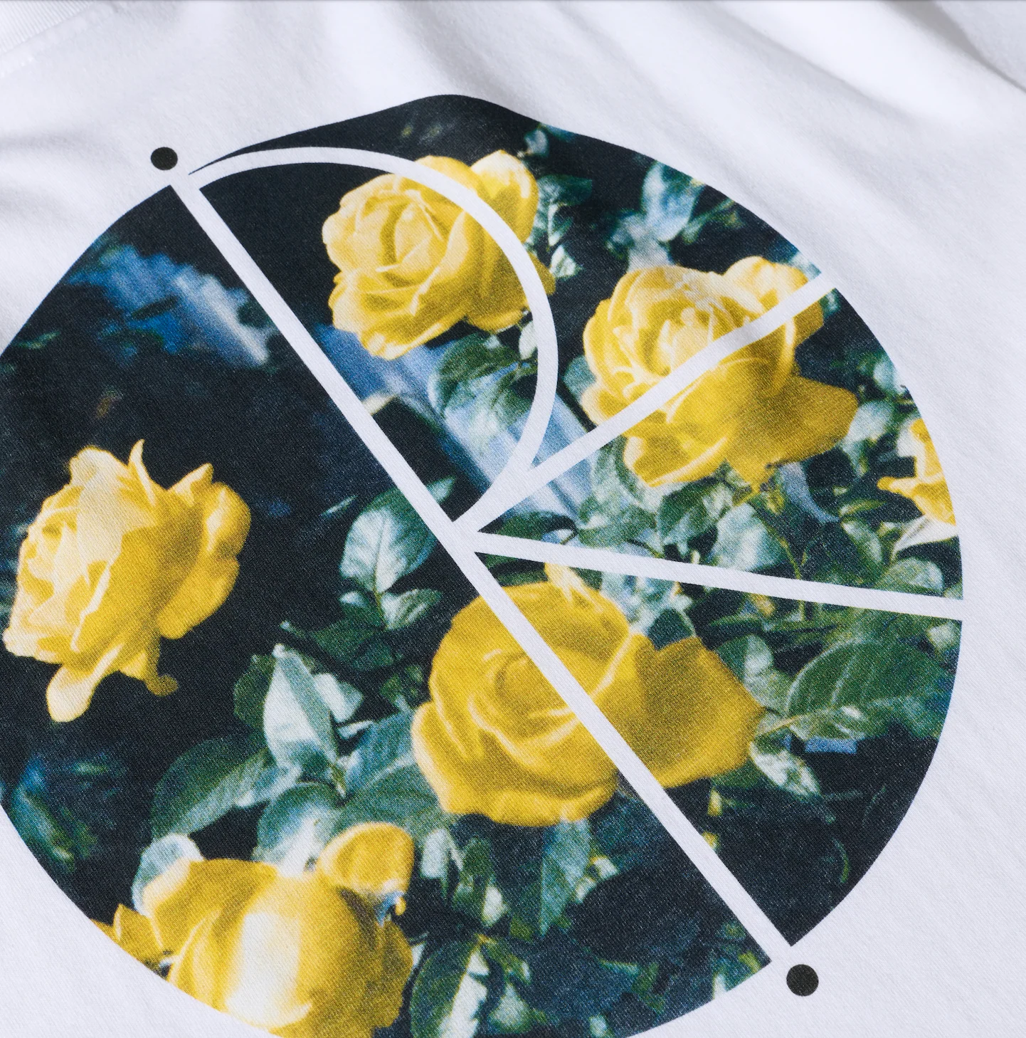 Fill Logo Tee | Märtas Roses - White - Image 4