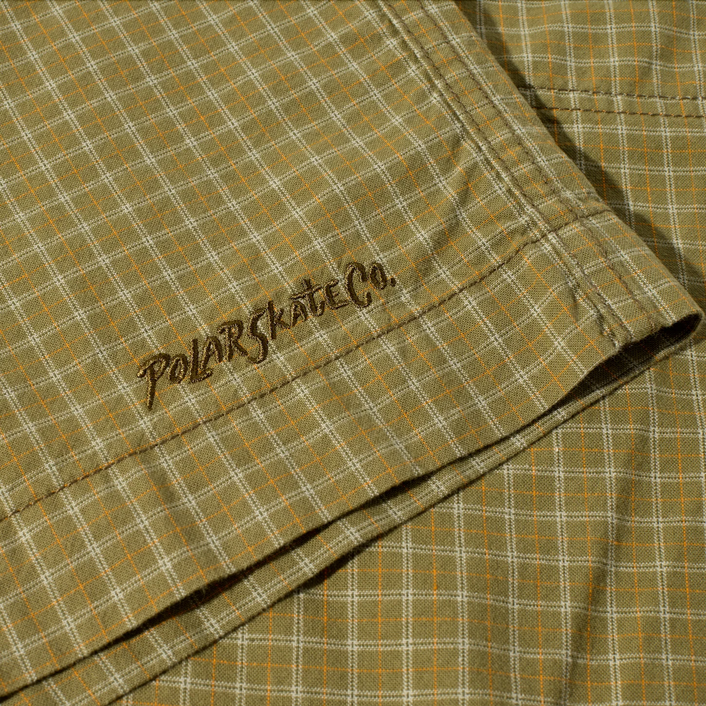 Hike Shorts | Cotton - Olive Check - Image 4