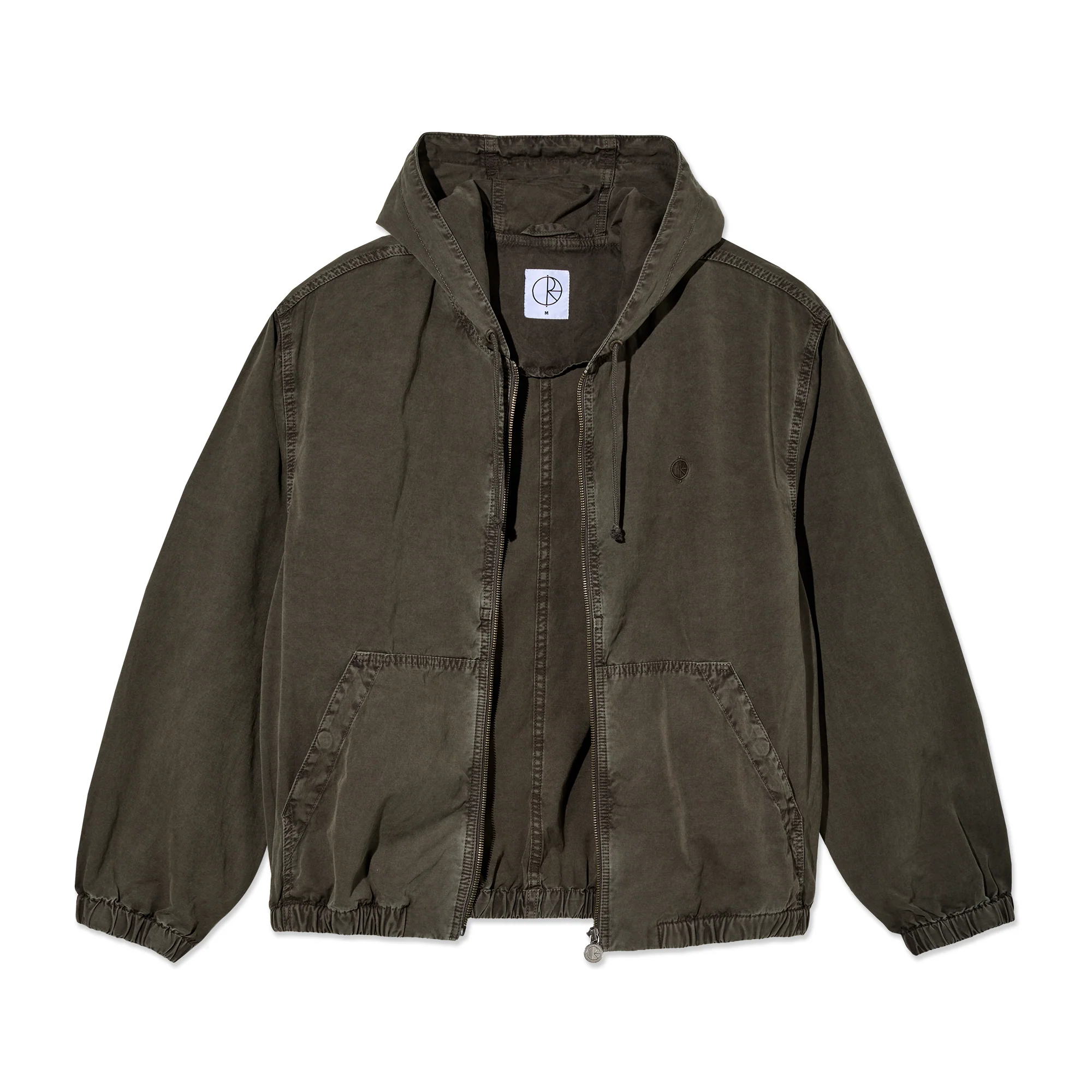 Hooded Nick Jacket - Washed Grey - Image 3