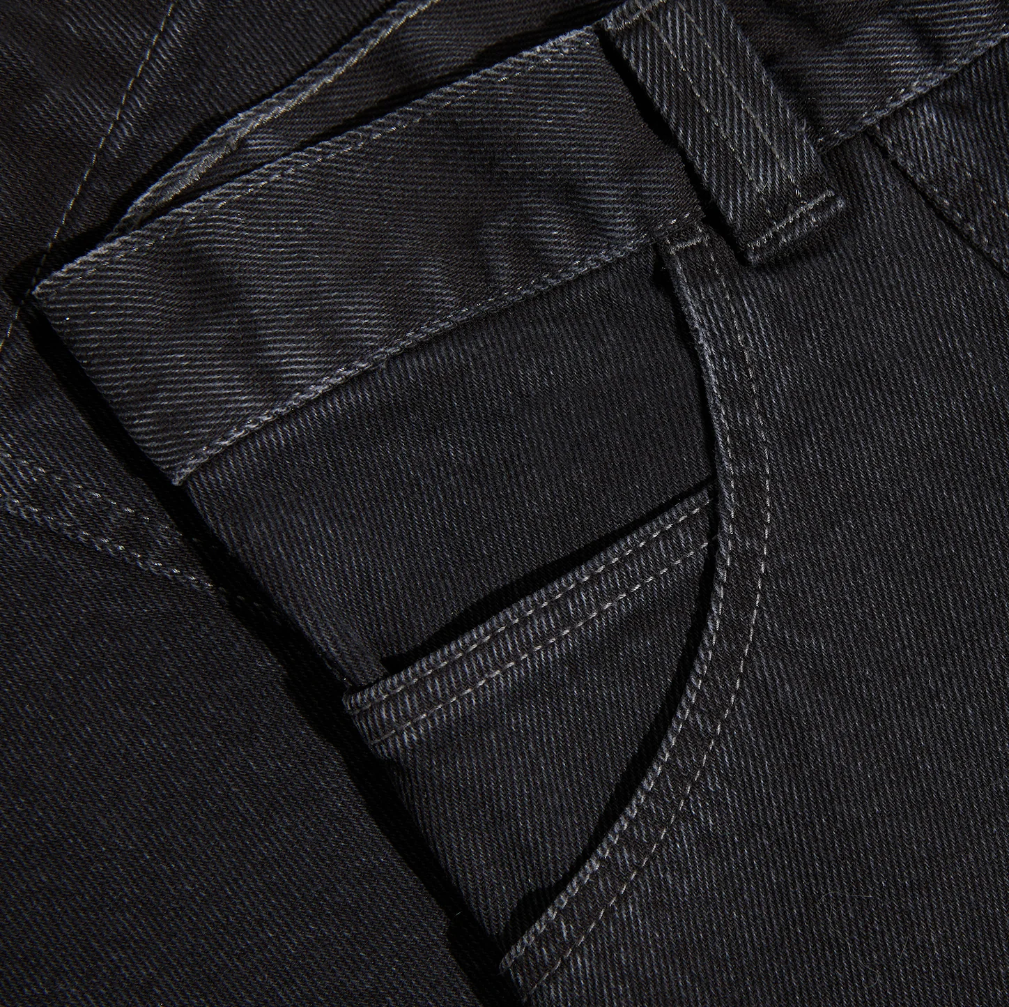 Jiro Shorts - Aged Black - Image 4