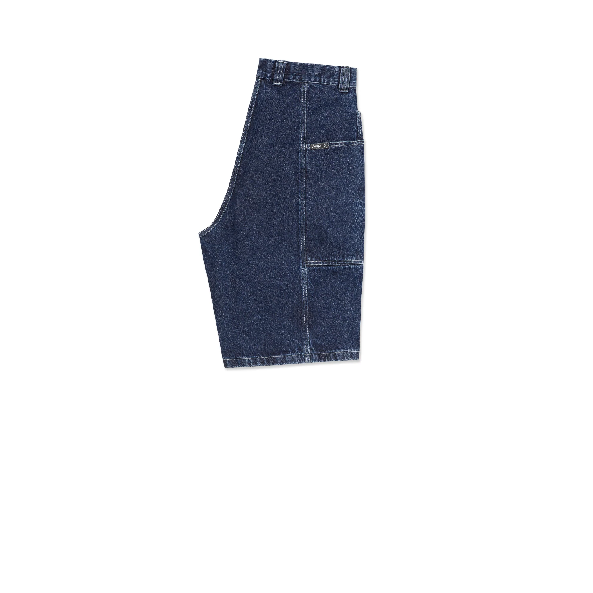 Jiro Shorts - Dark Blue w/ White Stitching - Image 3