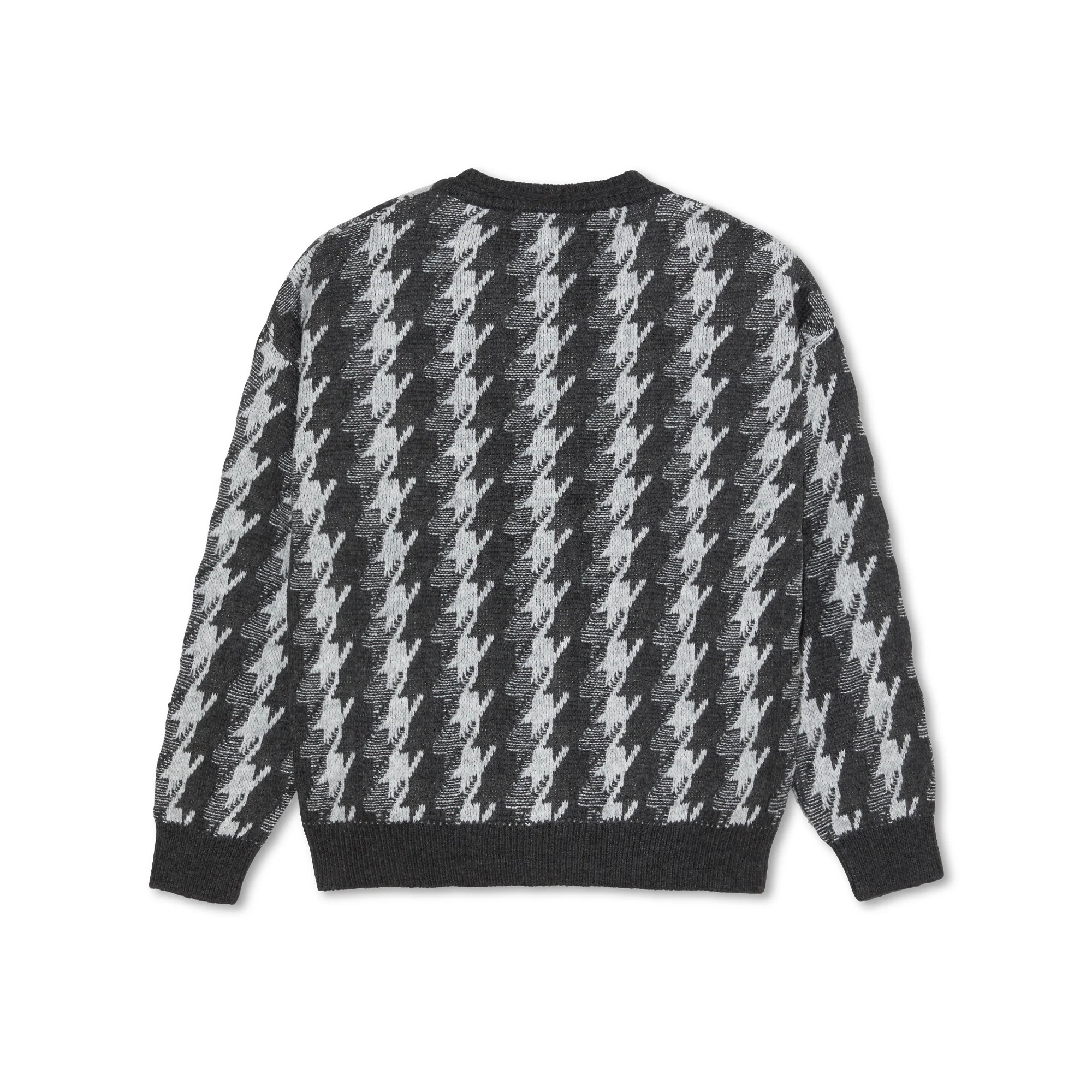 Louis Cardigan | Houndstooth - Grey - Image 2