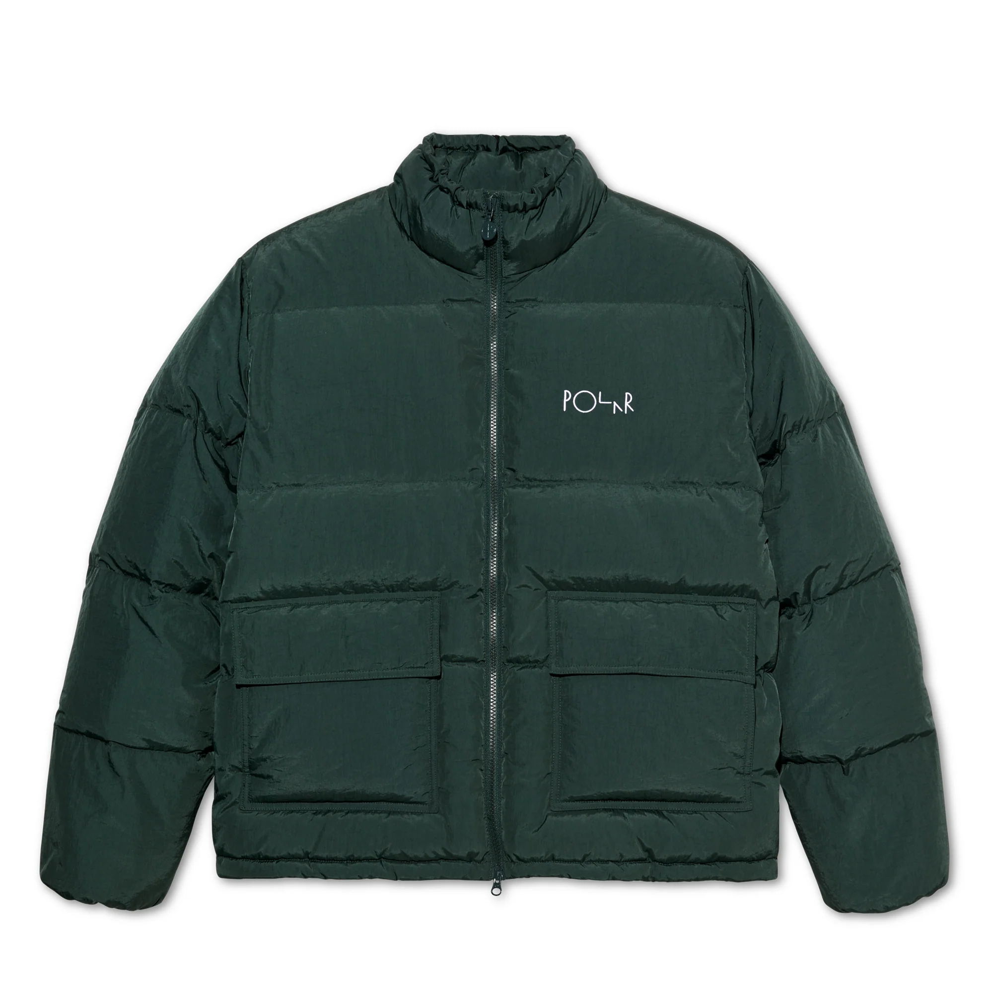 Pocket Puffer Jacket | Dark Teal