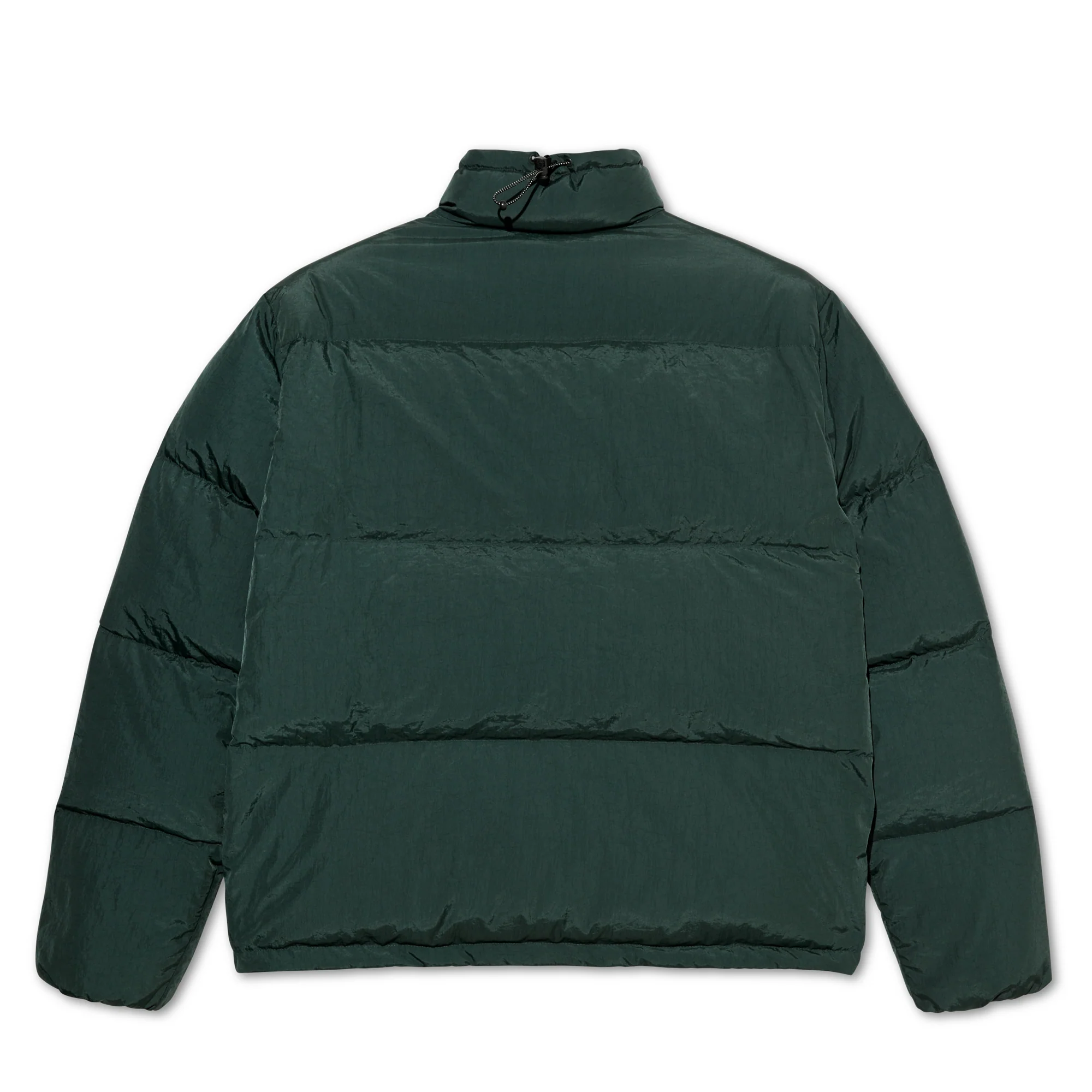 Pocket Puffer Jacket | Dark Teal - Image 3