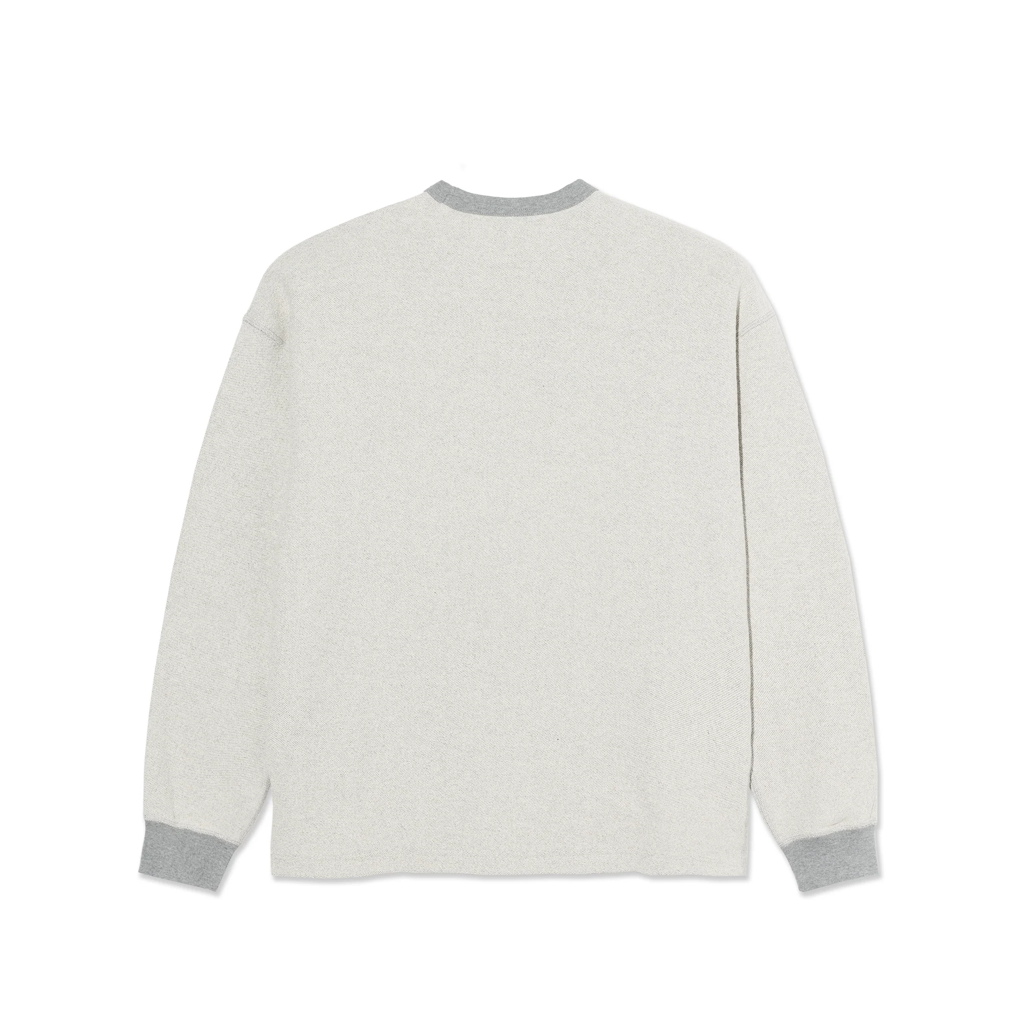 Reversed Sweater - Heather Grey - Image 2