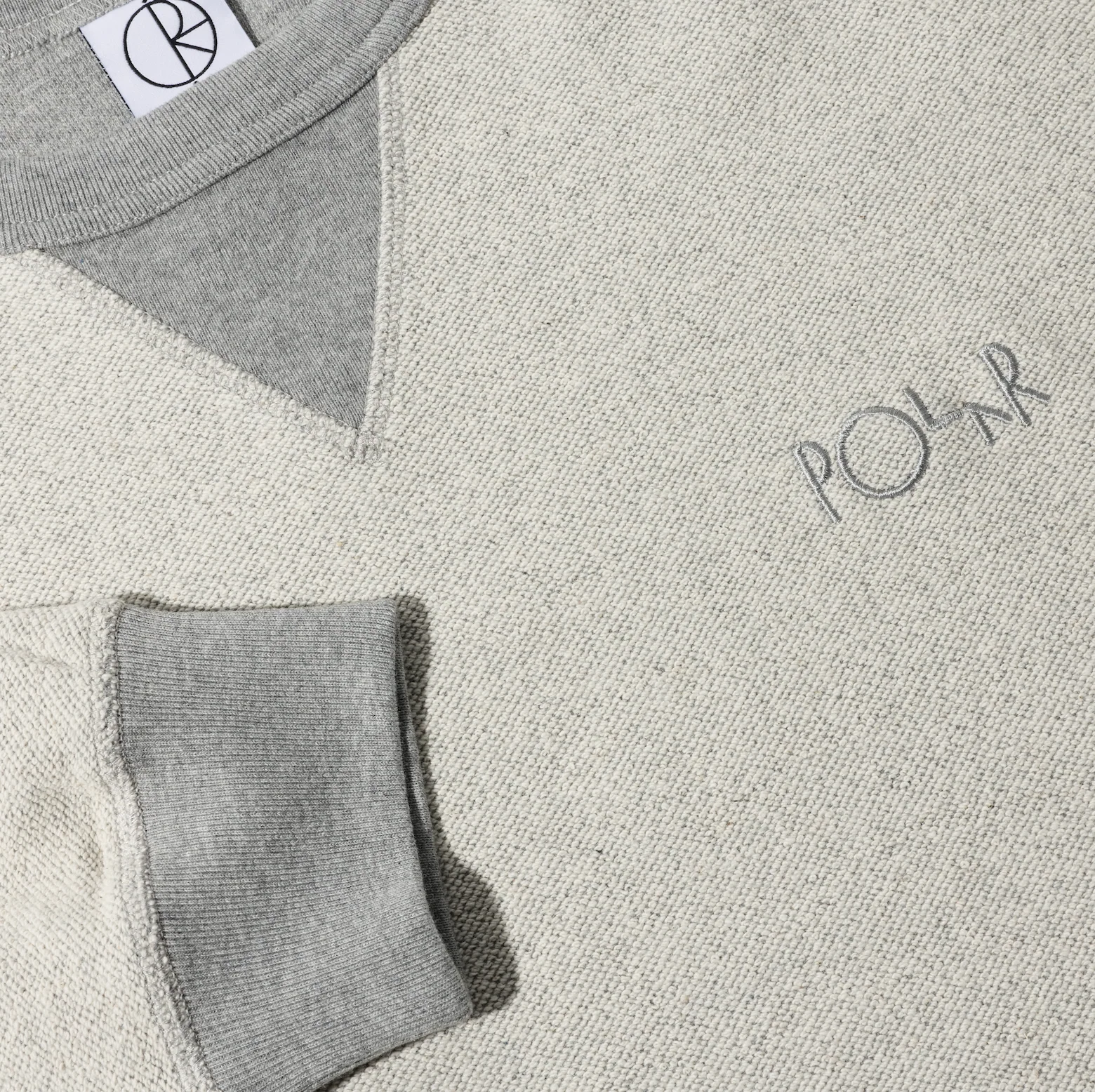 Reversed Sweater - Heather Grey - Image 3