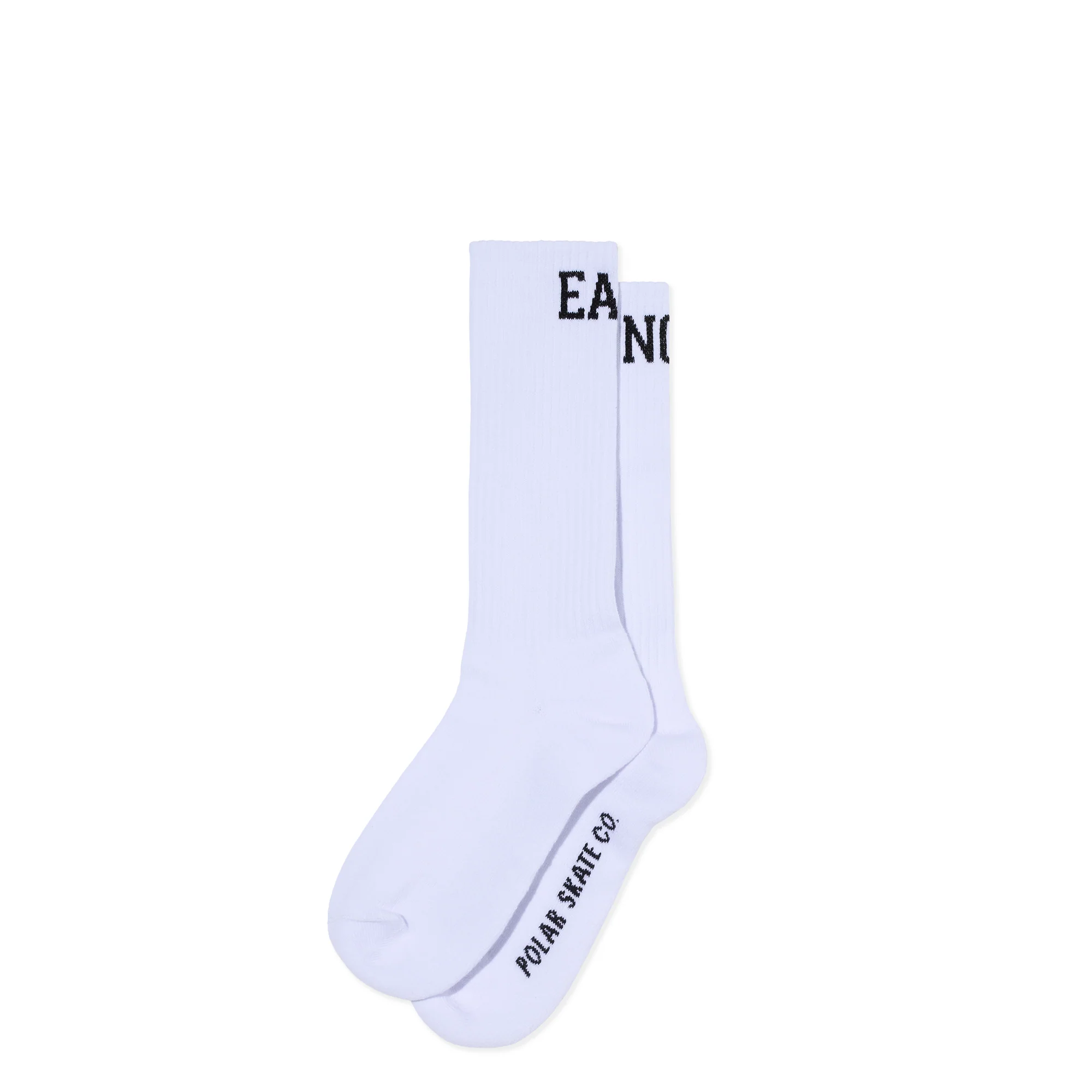 Rib Socks | Long | Easy Now - White