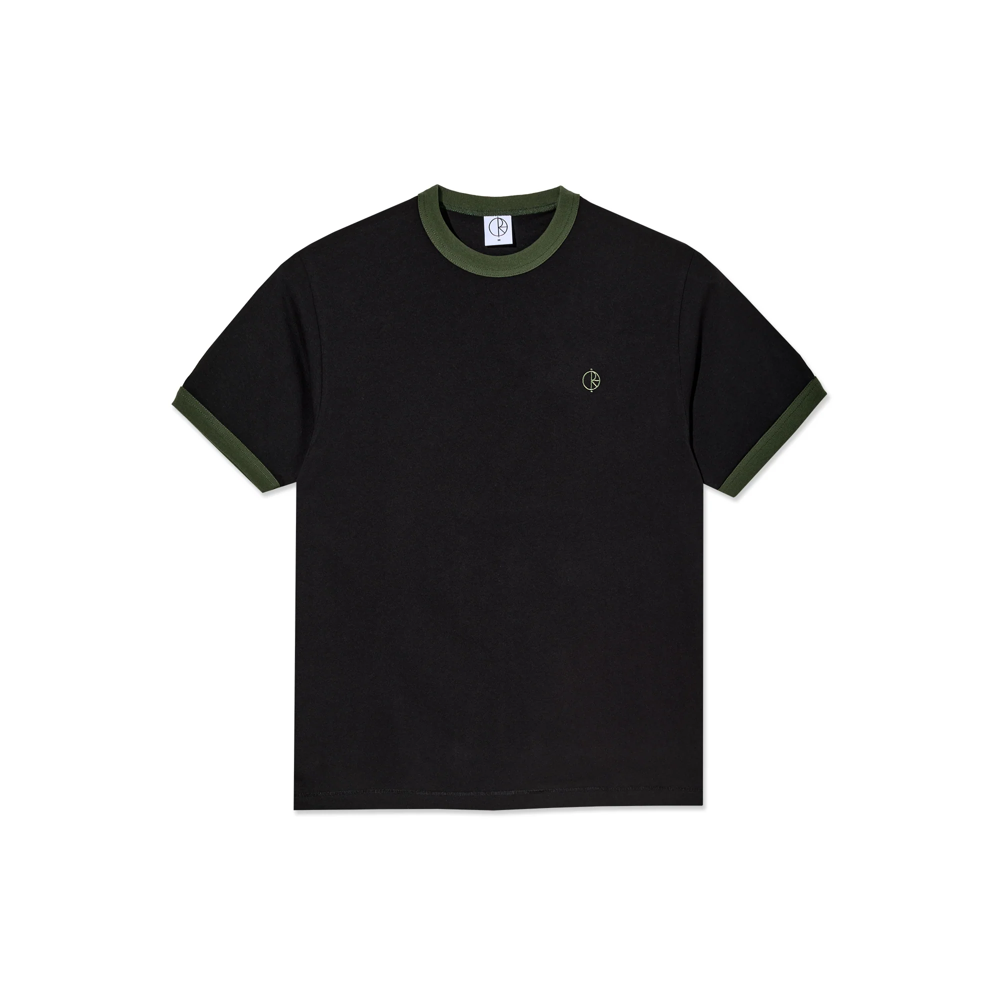 Ringer Tee - Black/Uniform Green