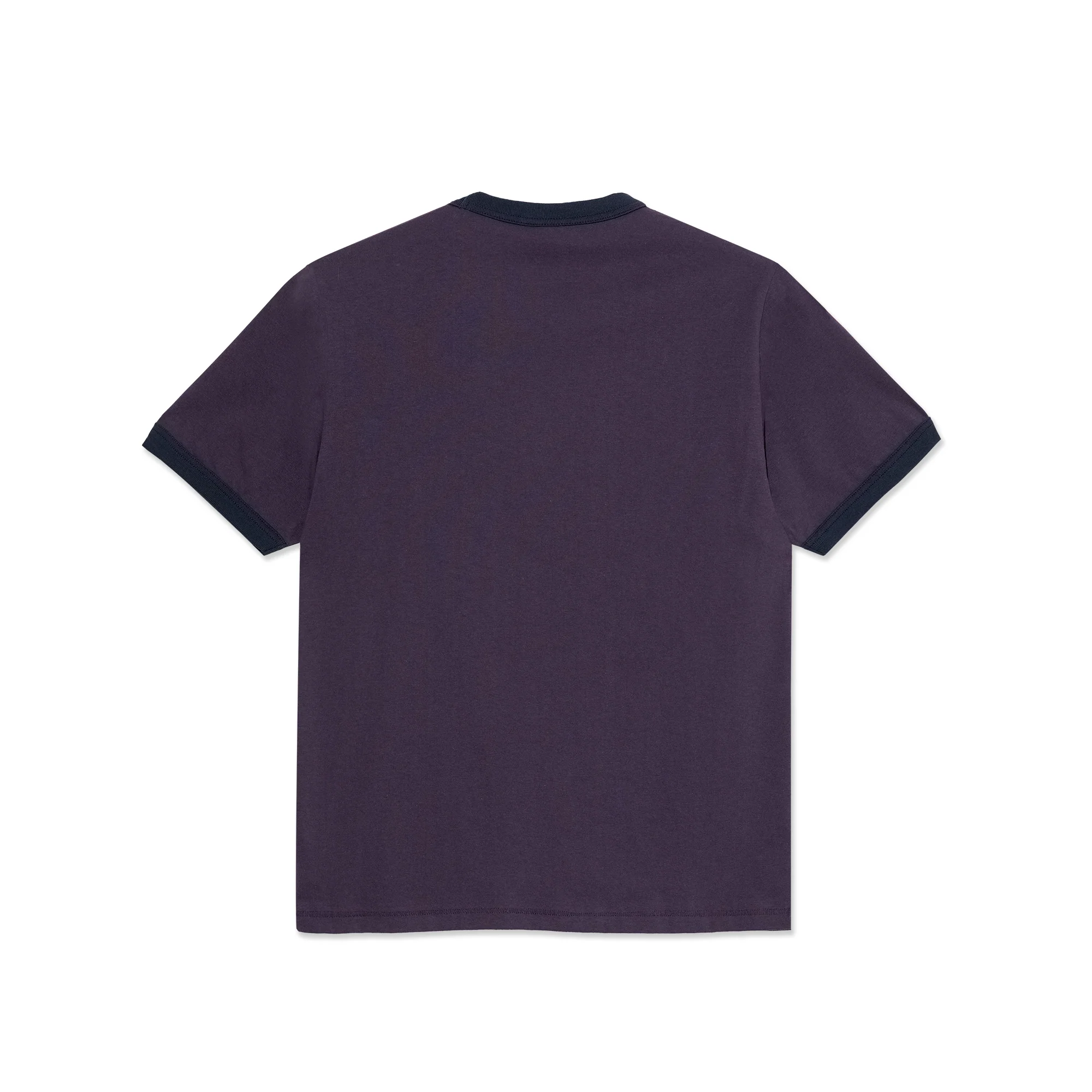 Ringer Tee - Dark Violet/Navy - Image 2
