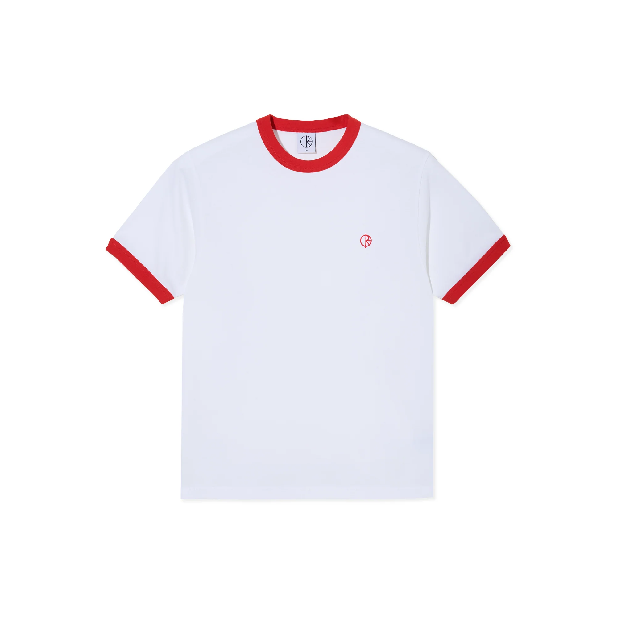 Ringer Tee - White/Red