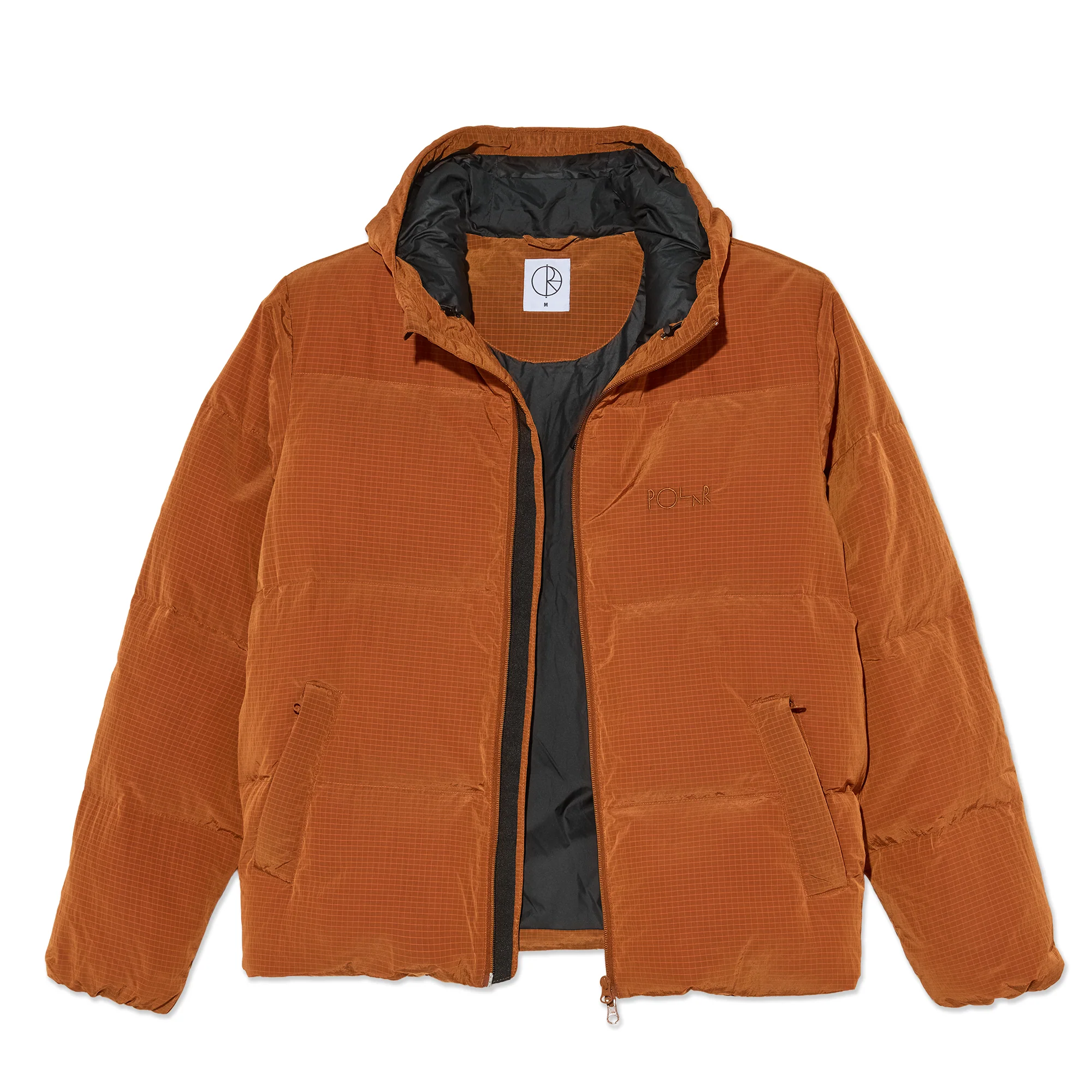 Soft Puffer Jacket - Orange - Image 3