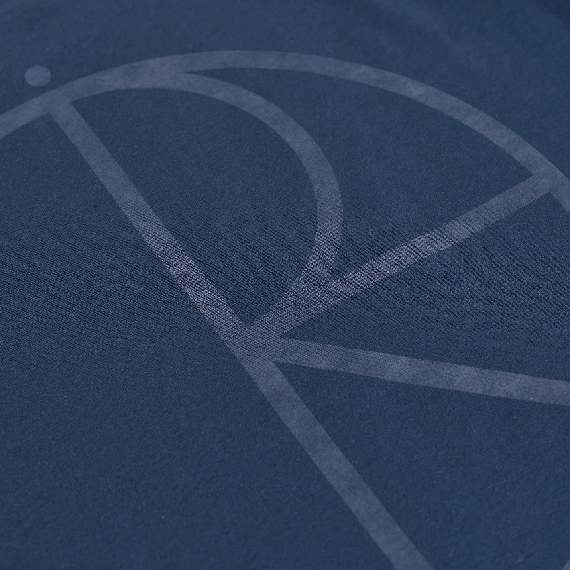 Steve LS Tee | Stroke Logo - Space Blue - Image 4