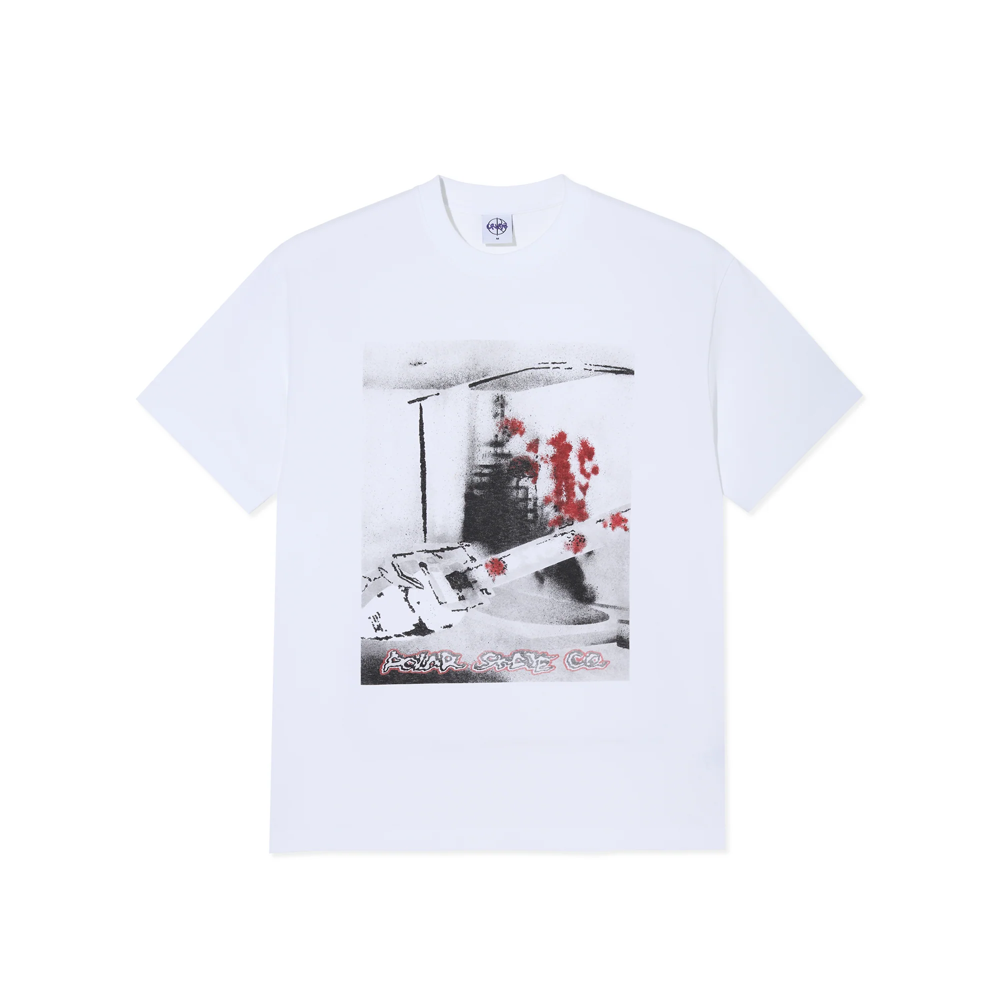 Tee | Chainsaw - White