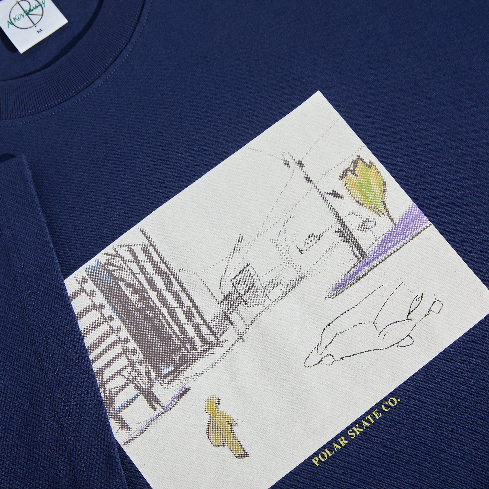 Tee | Downtown - Dark Blue - Image 3