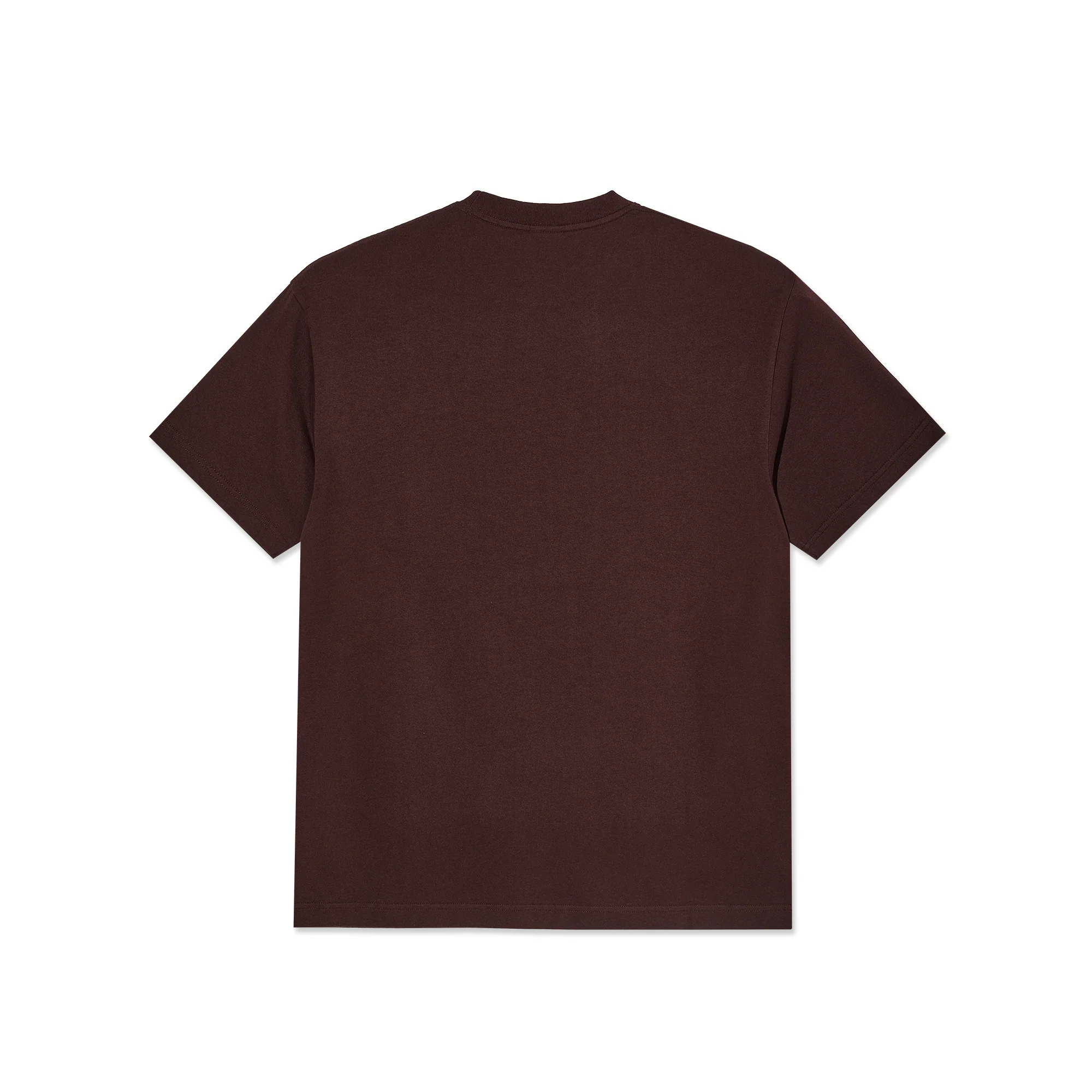 Tee | Metal Logo - Washed Bordeaux - Image 2