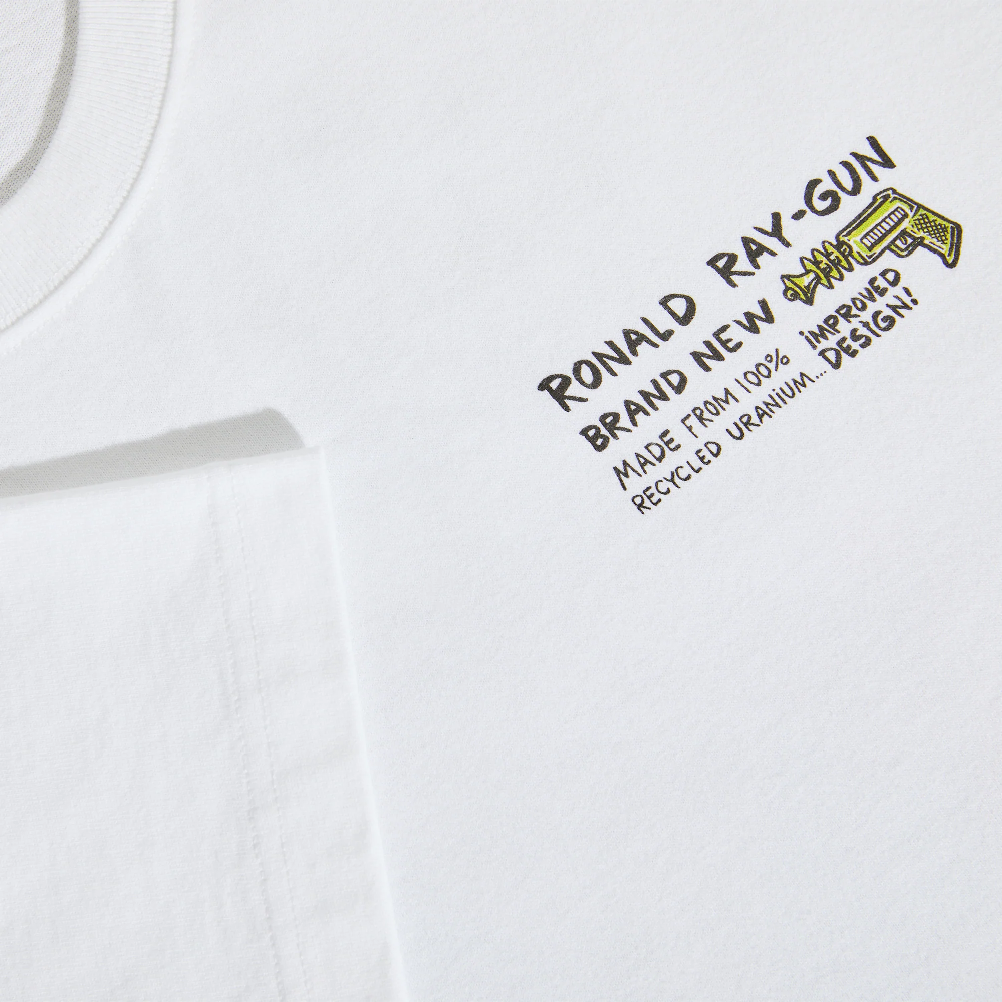 Tee | Ray Gun - White - Image 3