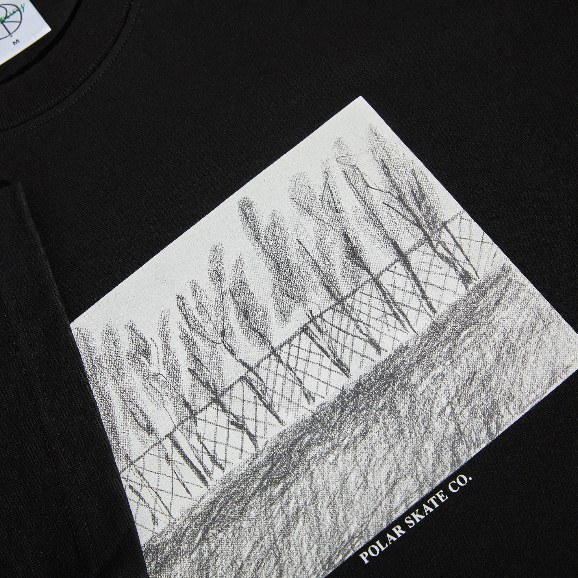 Tee | Fence - Black - Image 3