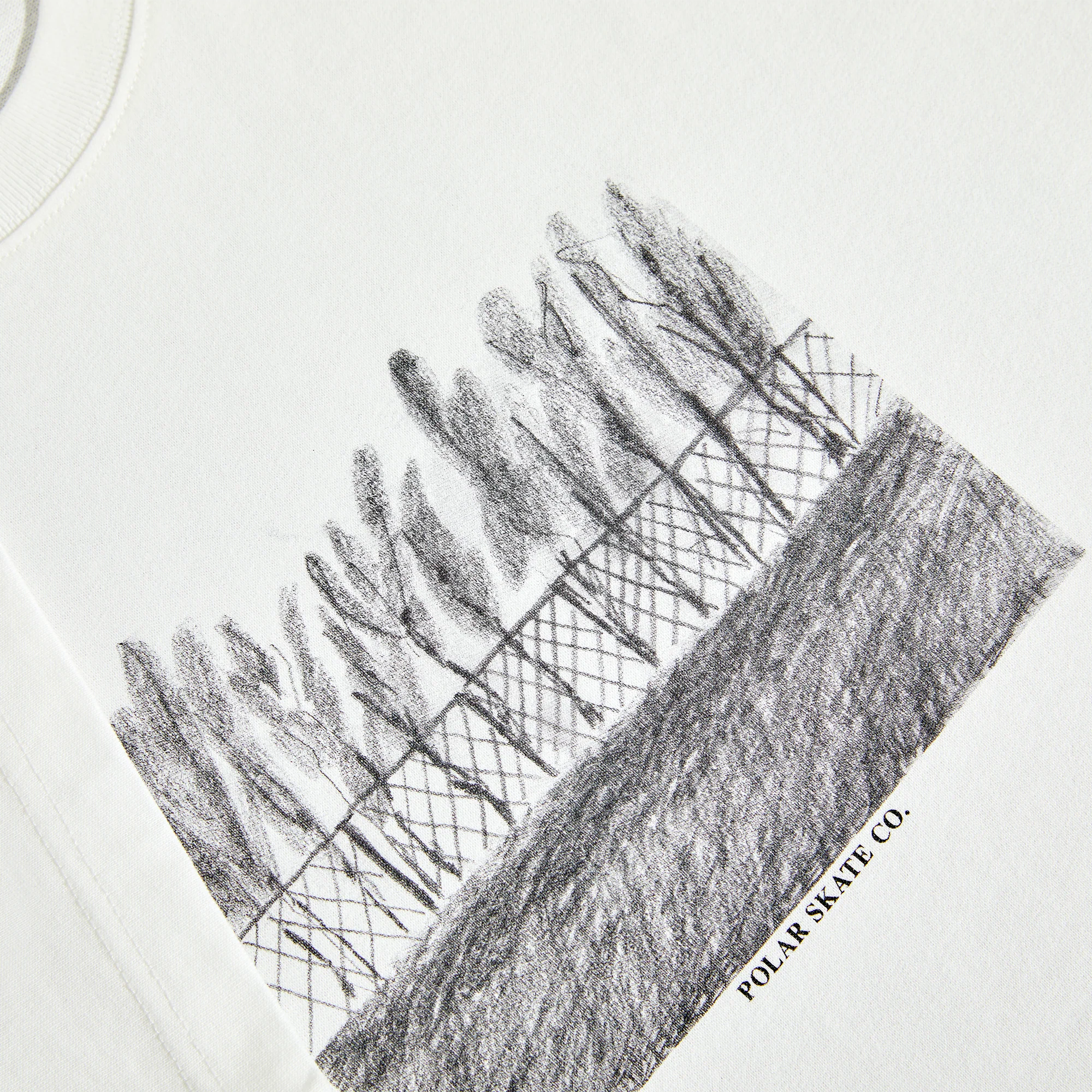 Tee | Fence - Cloud White - Image 3