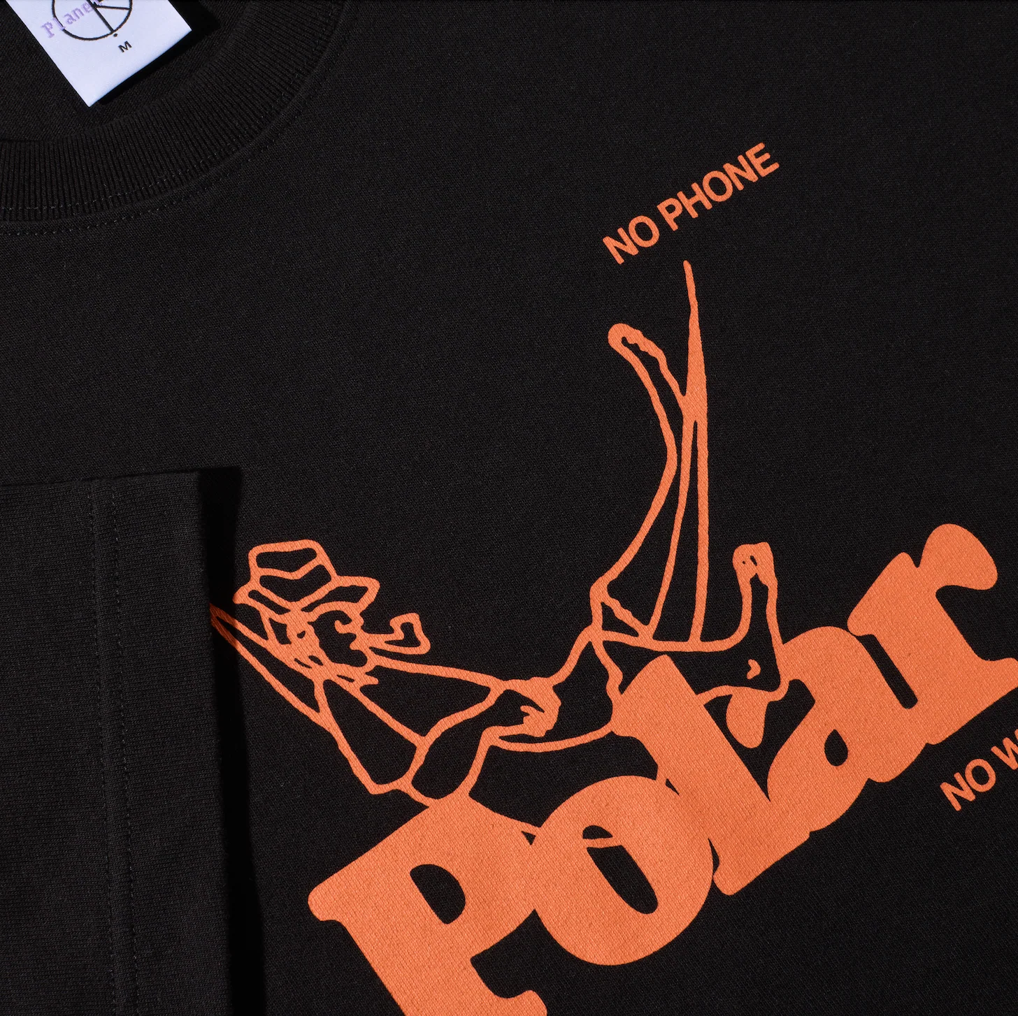 Tee | No Worries - Black - Image 3